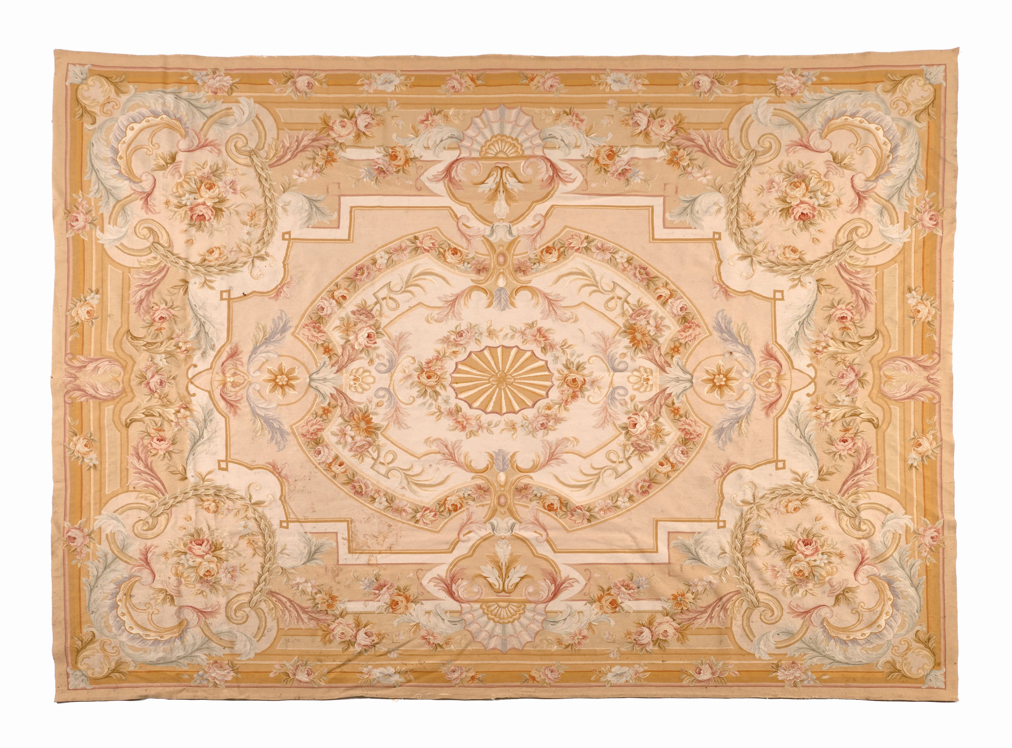 Tapis dans le goût d'Aubusson