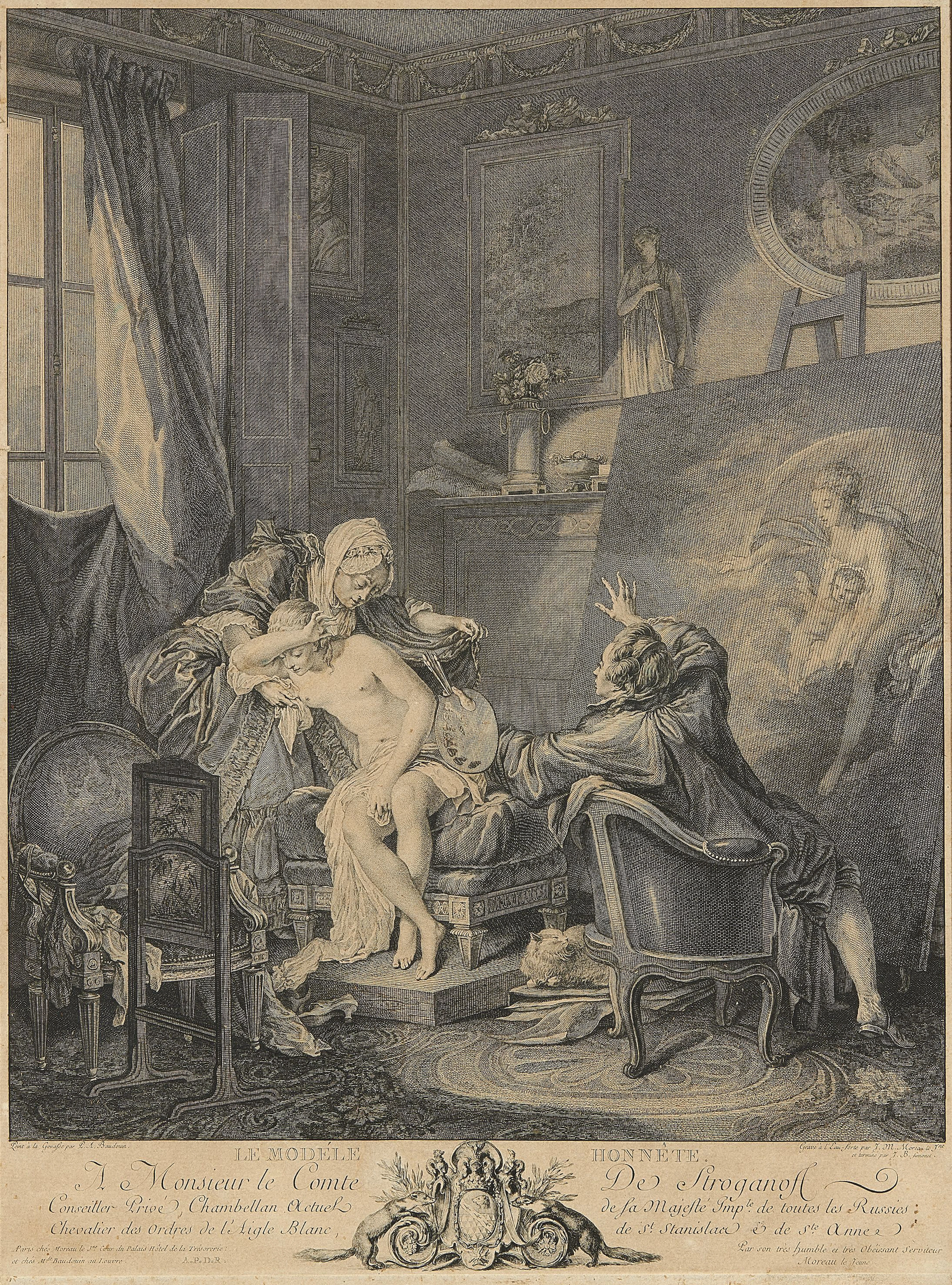 D'après Pierre-Antoine BAUDOUIN Par Jean-Michel MOREAU le...