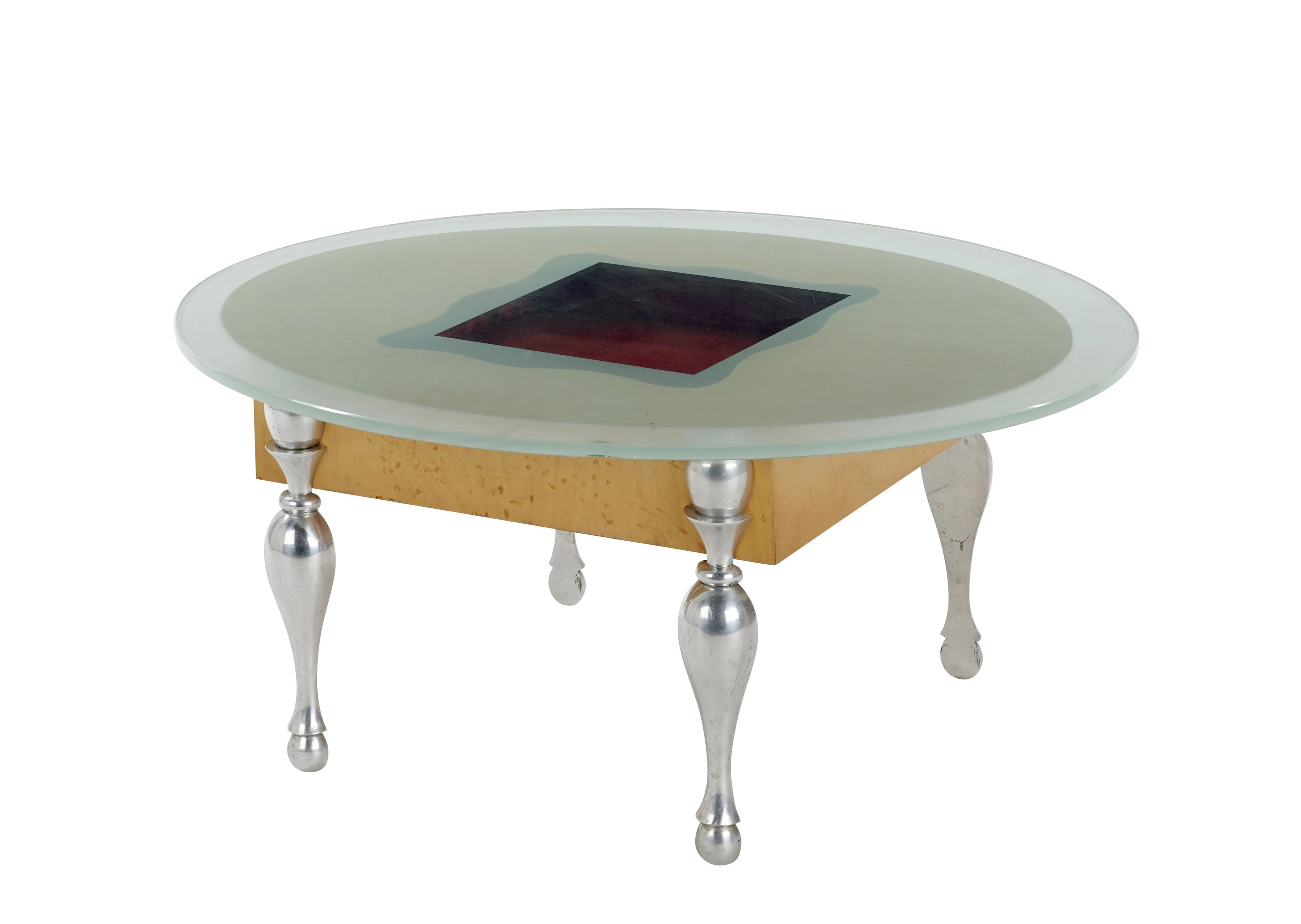 Pucci DE ROSSI (1947-2013) Table basse « Coffret à bijoux » - 1989