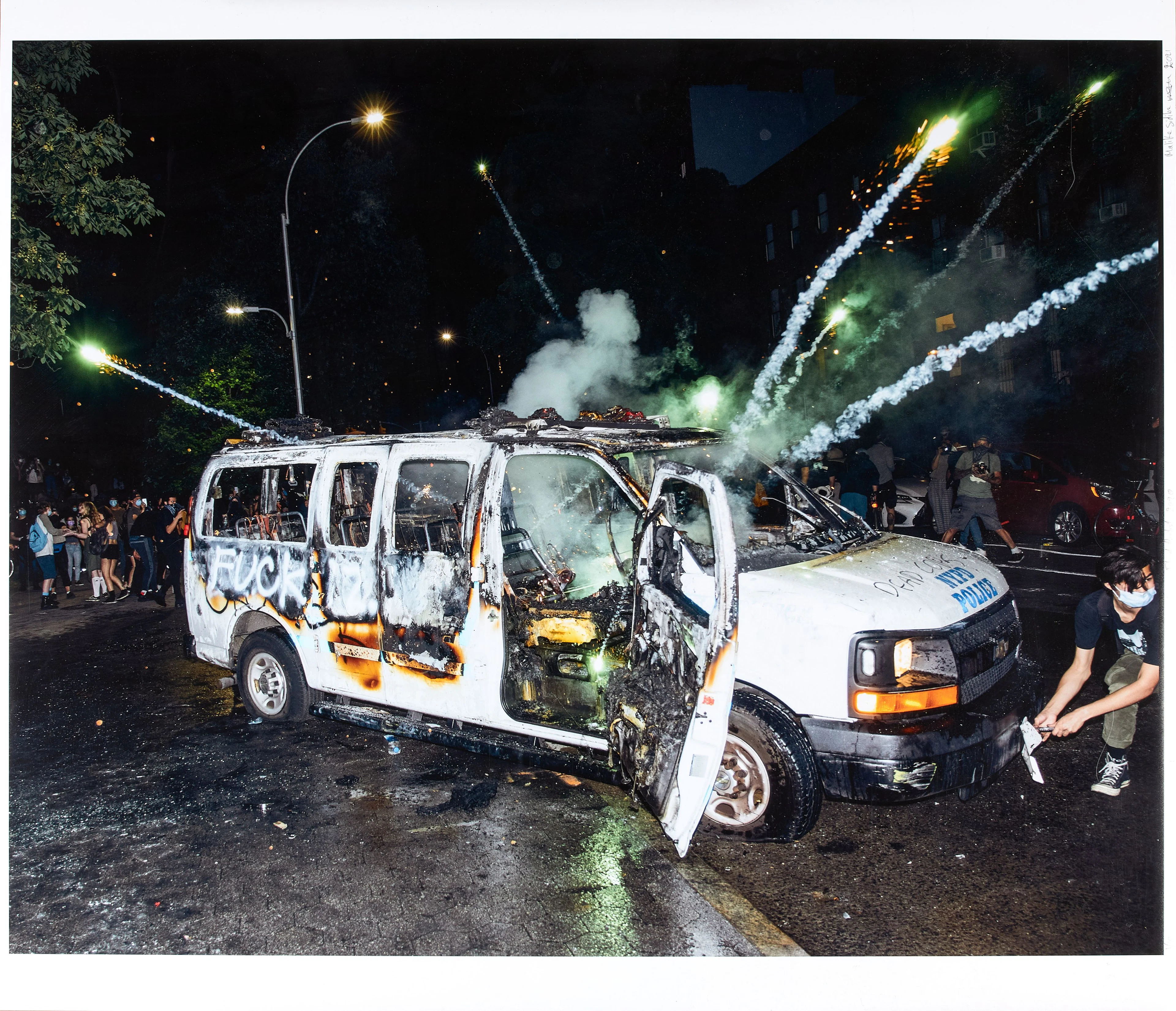 Malike SIDIBÉ (Ivoirien - Né en 1997) George Floyd Protest