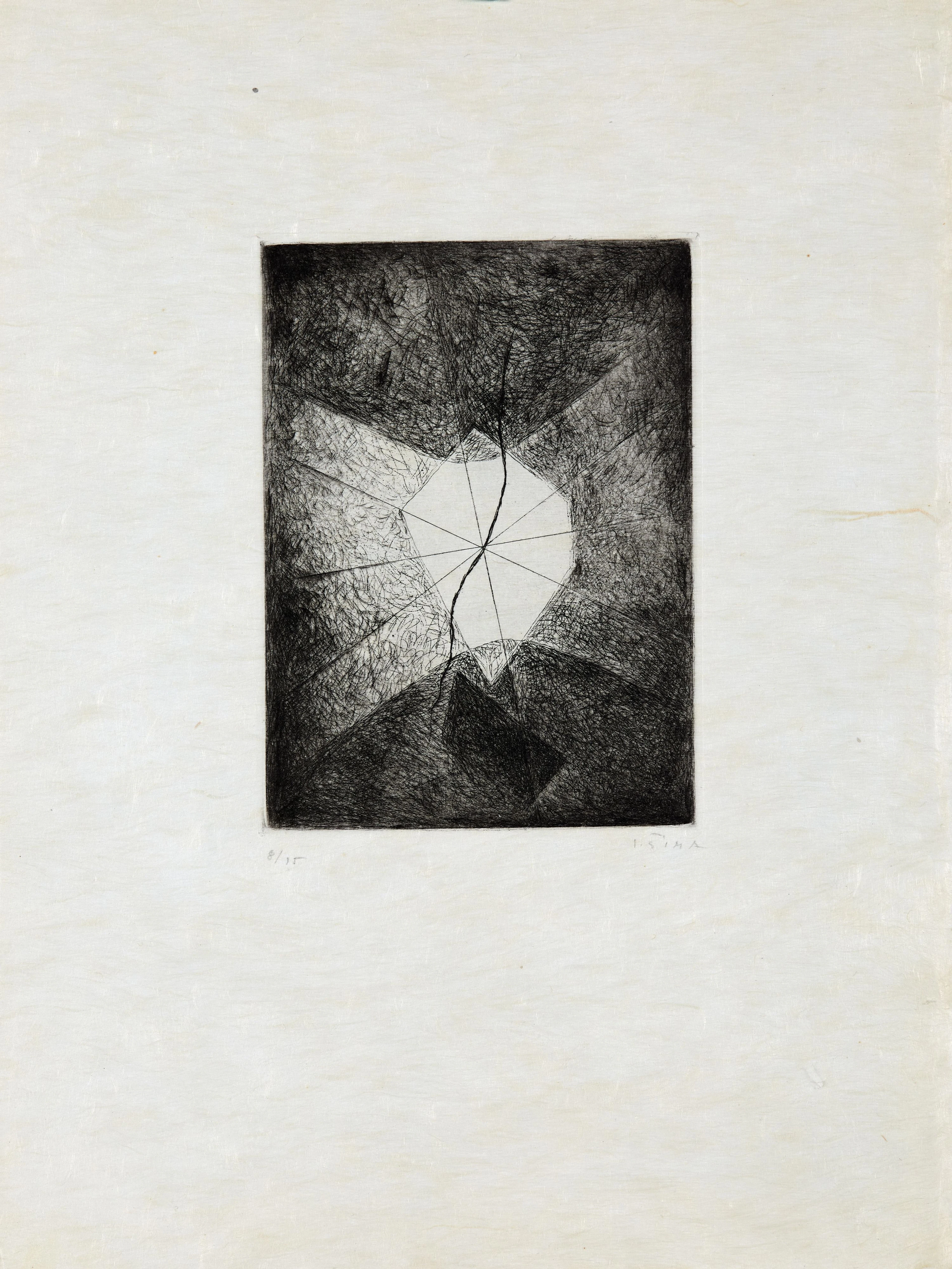 SIMA-BRYEN-SZENES Ensemble de 3 gravures sur cuivre