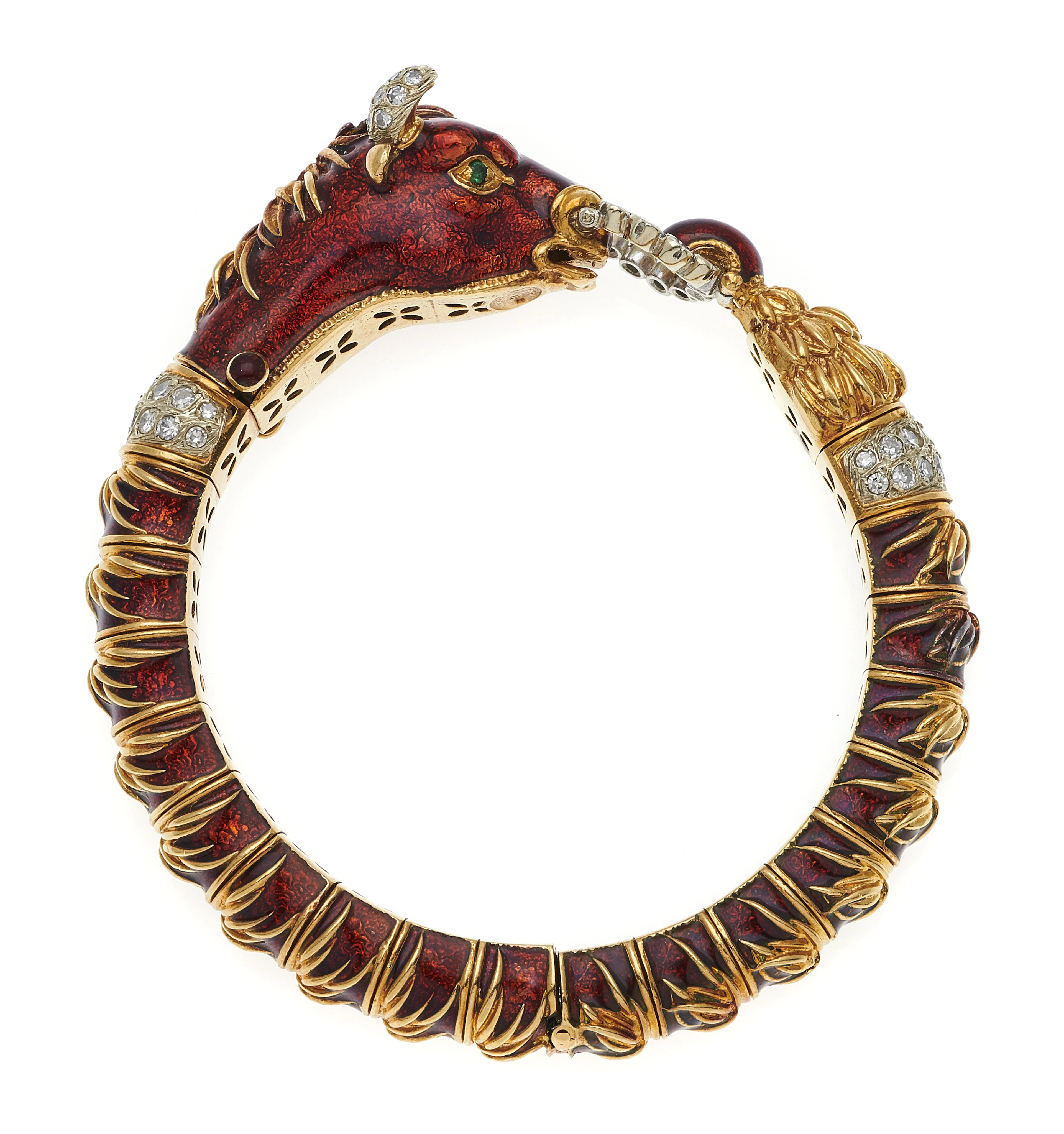 FRASCAROLO Bracelet jonc "taureau"
