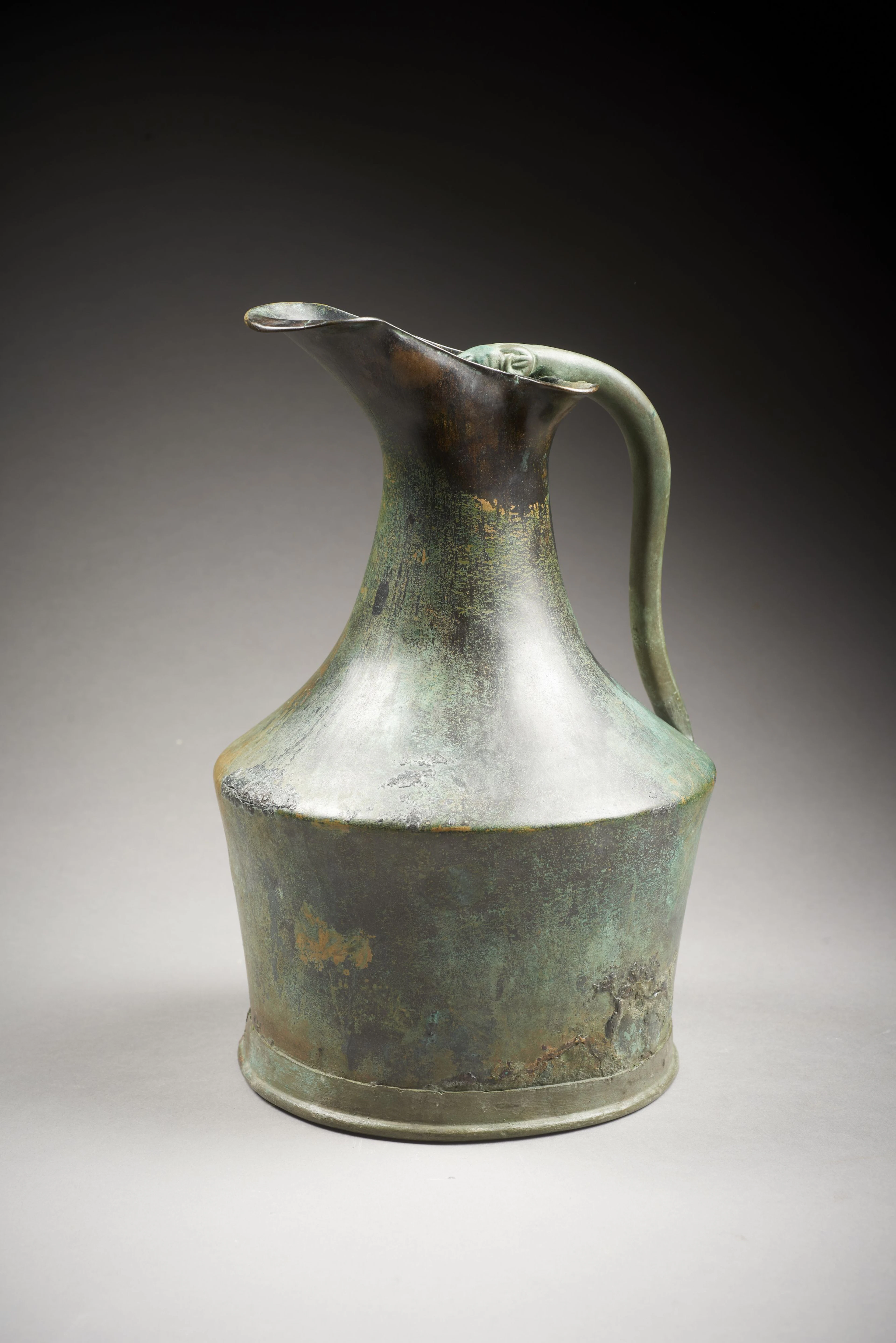 ŒNOCHOÉ EN BRONZE Art étrusque ou italique