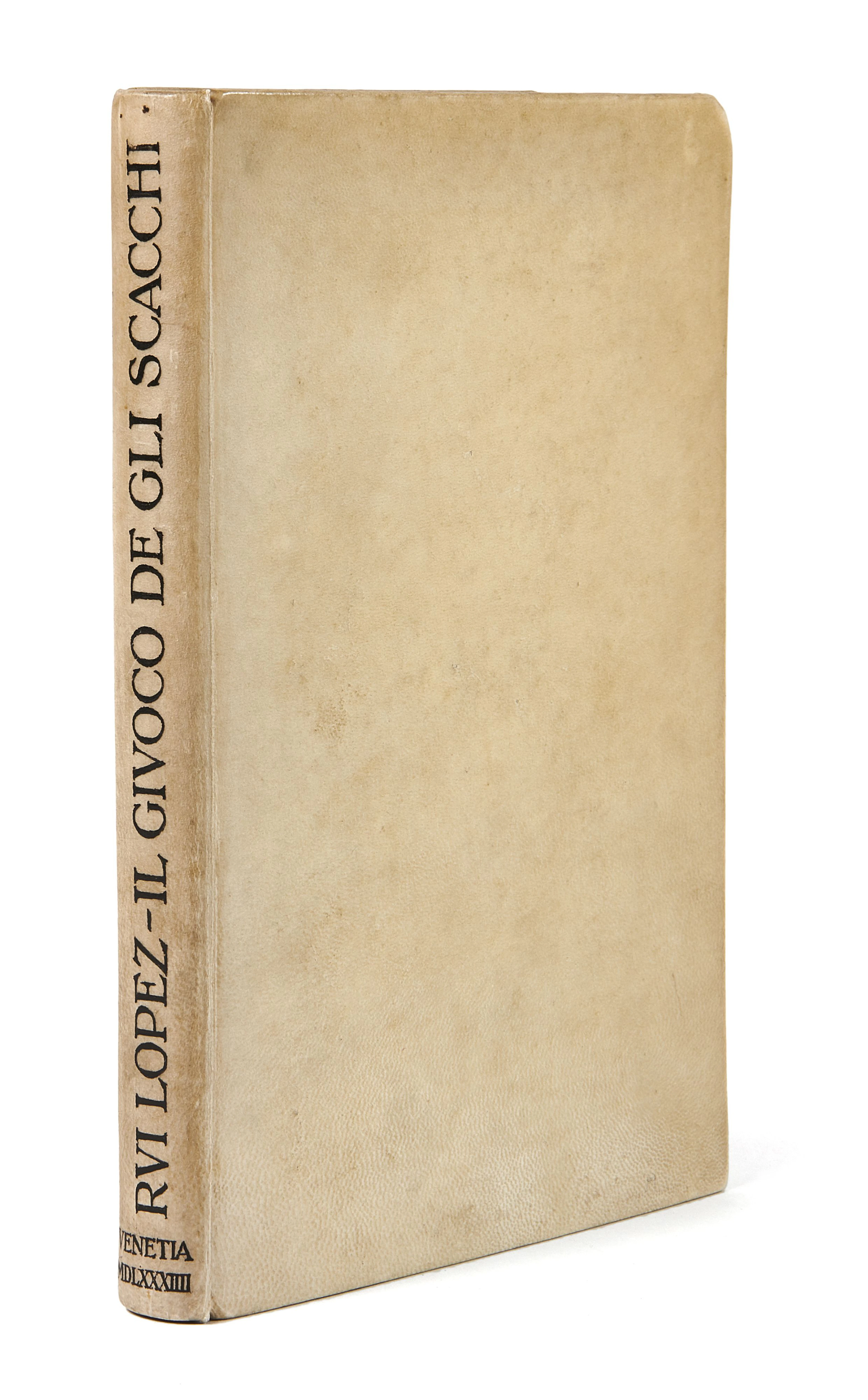 LOPEZ DE SEGURA (Rui) Il Giuoco de gli scacchi […]...