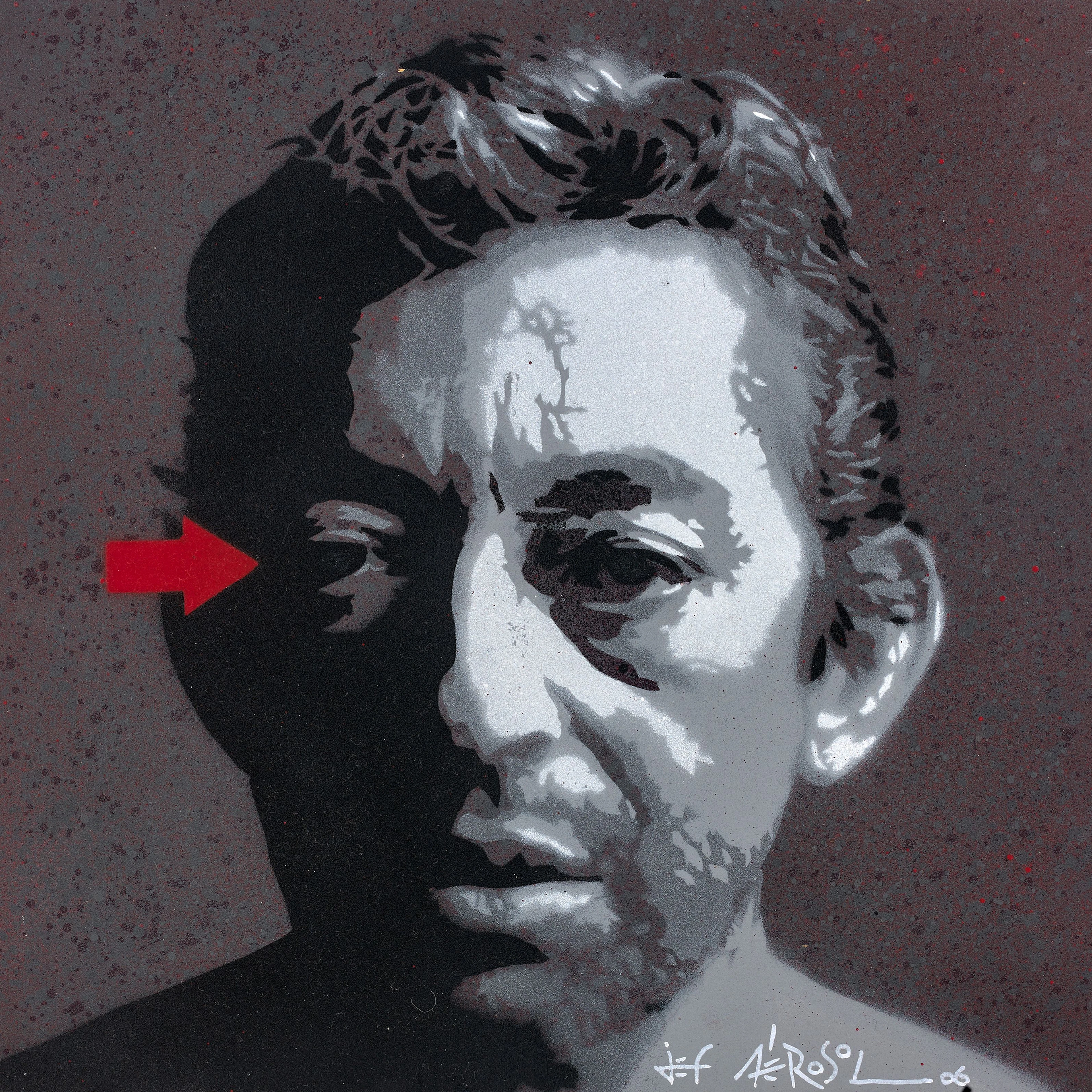 JEF AEROSOL (Français - Né en 1957) Serge Gainsbourg...