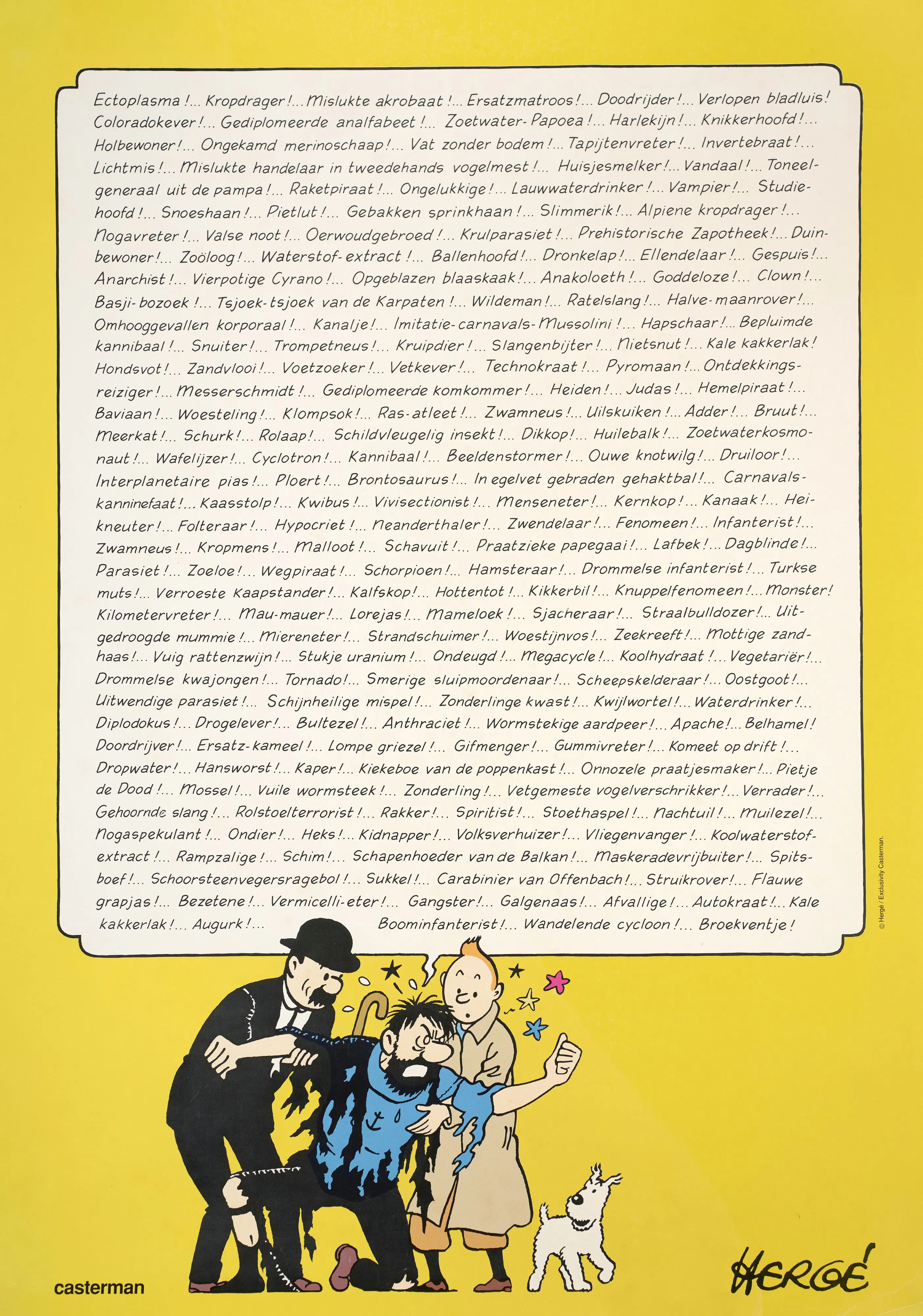 AFFICHE LES 220 JURONS, AFFICHE LES 220 JURONS Les Jurons du Capitaine ...