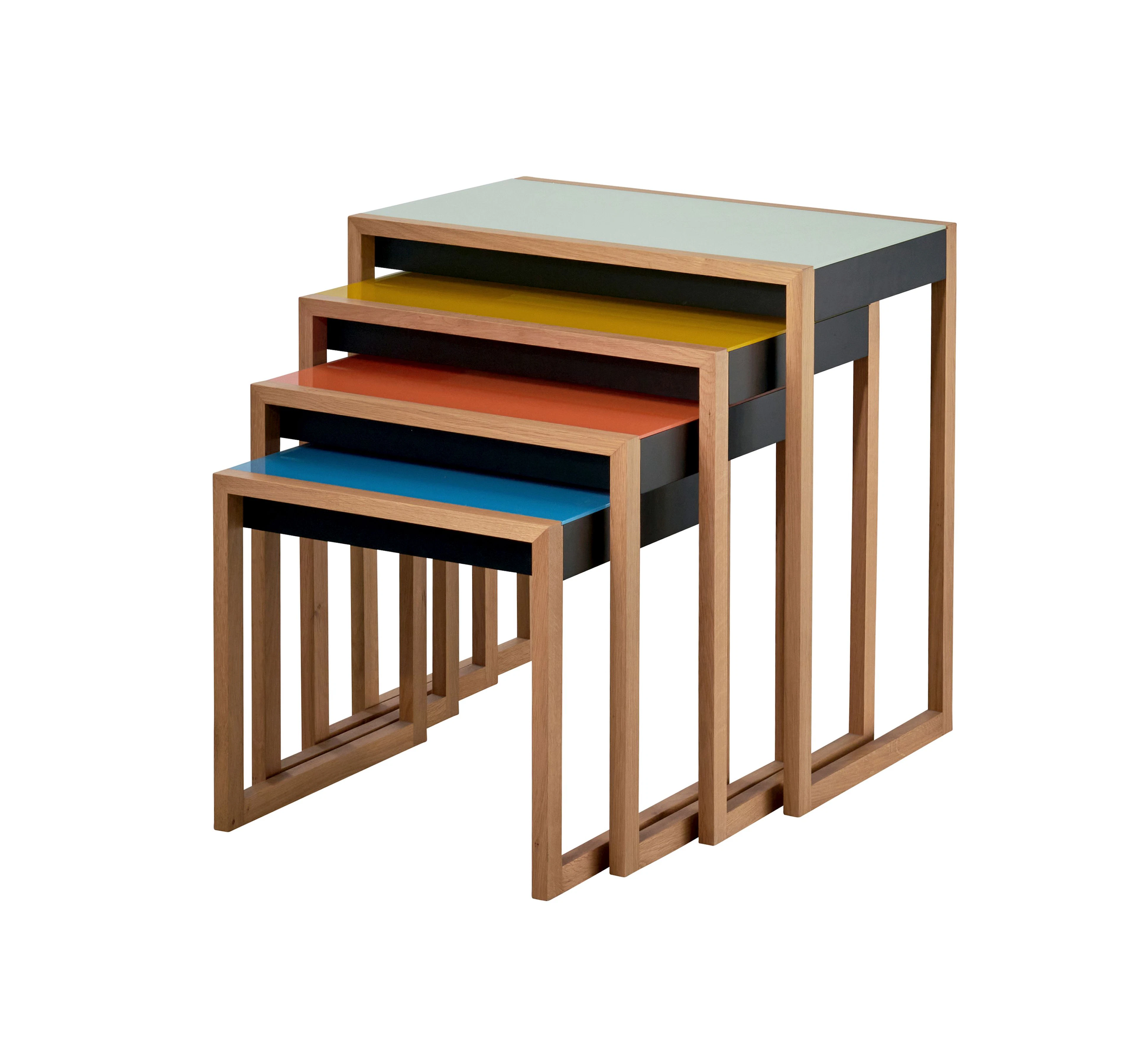 Josef ALBERS (1888-1976) Tables gigognes « Nesting Tables...