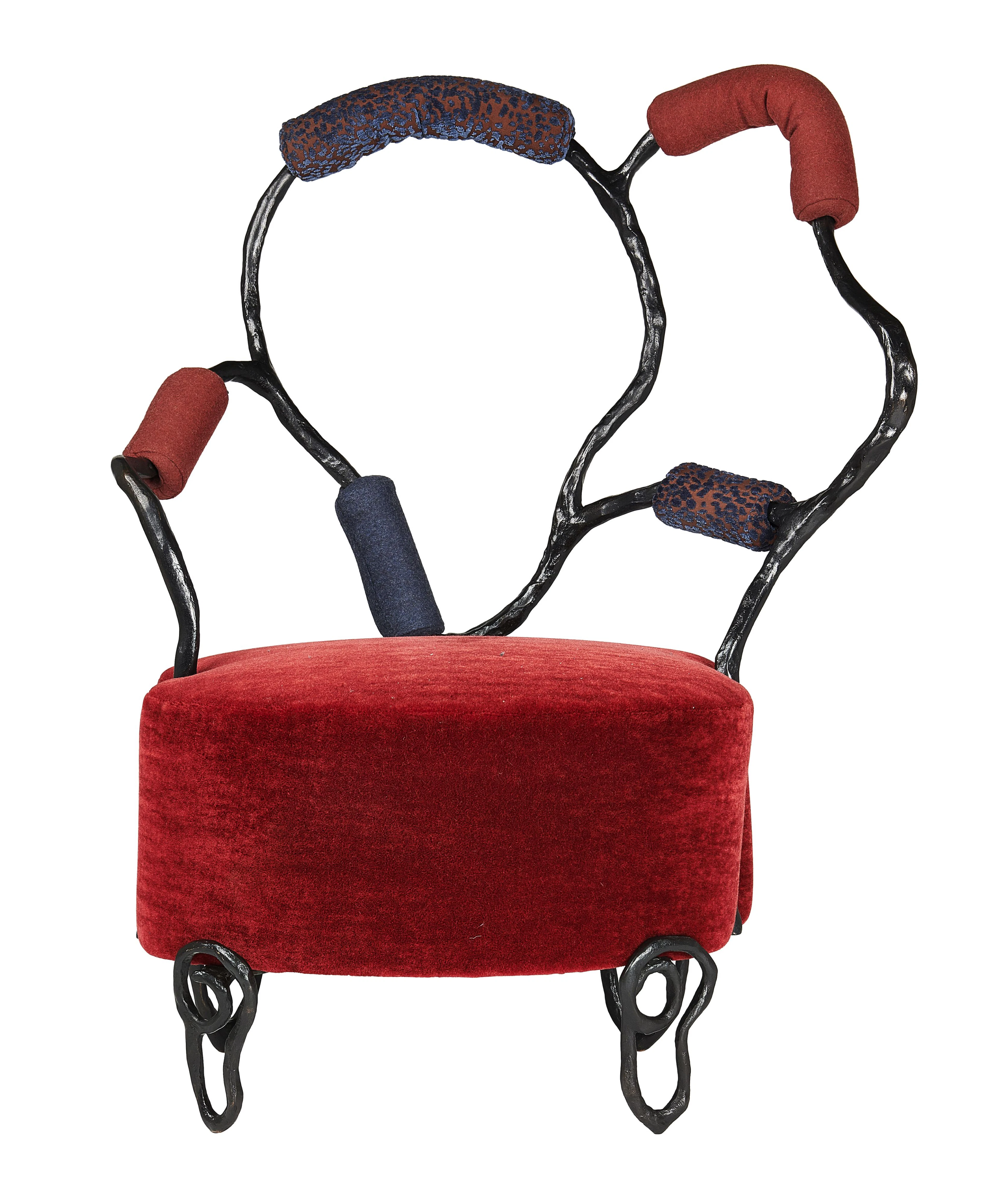 Elisabeth GAROUSTE (Née en 1949) Fauteuil « Causeuse »