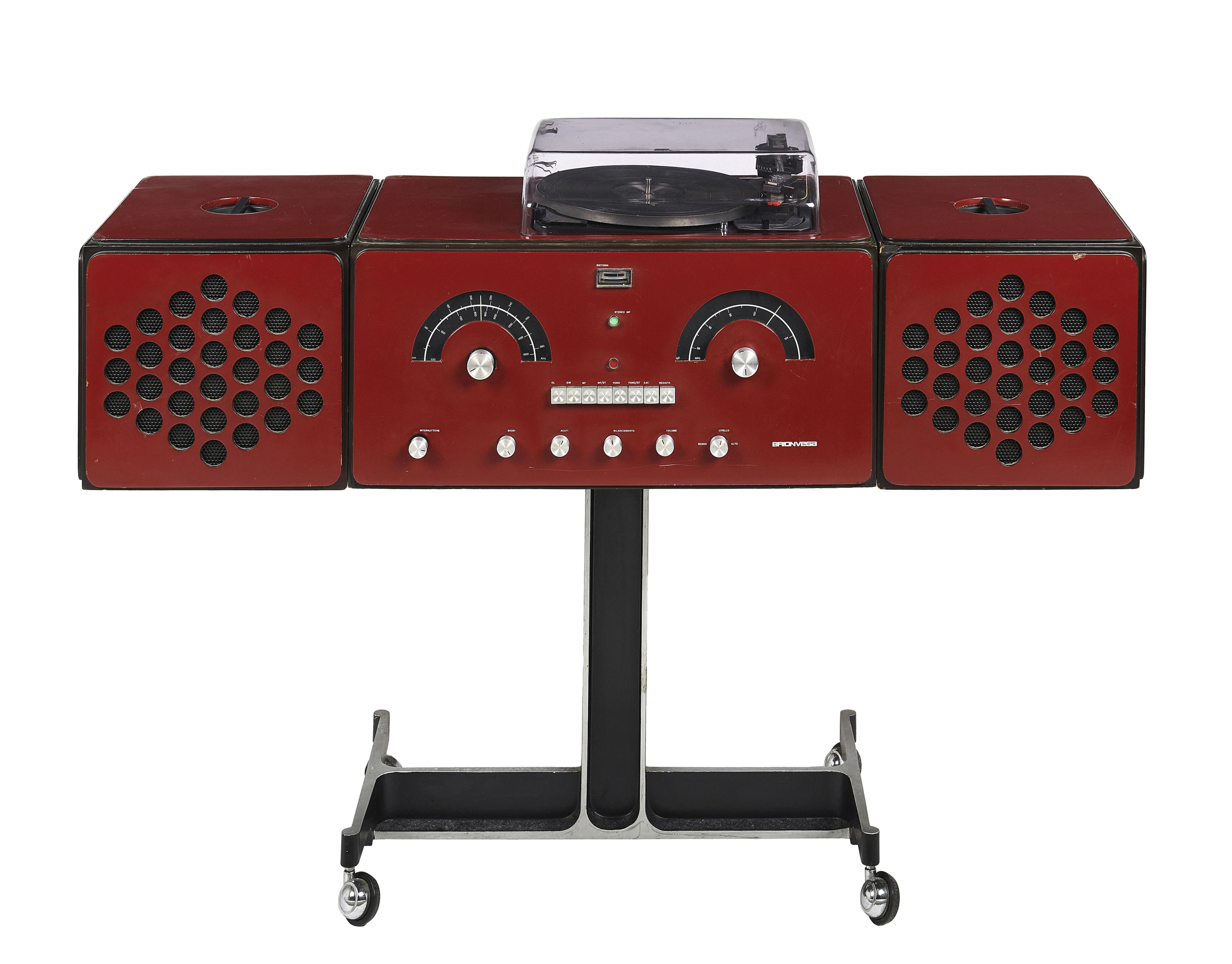 Achille CASTIGLIONI (1918-2002) Système Hi-fi mod. RR 126