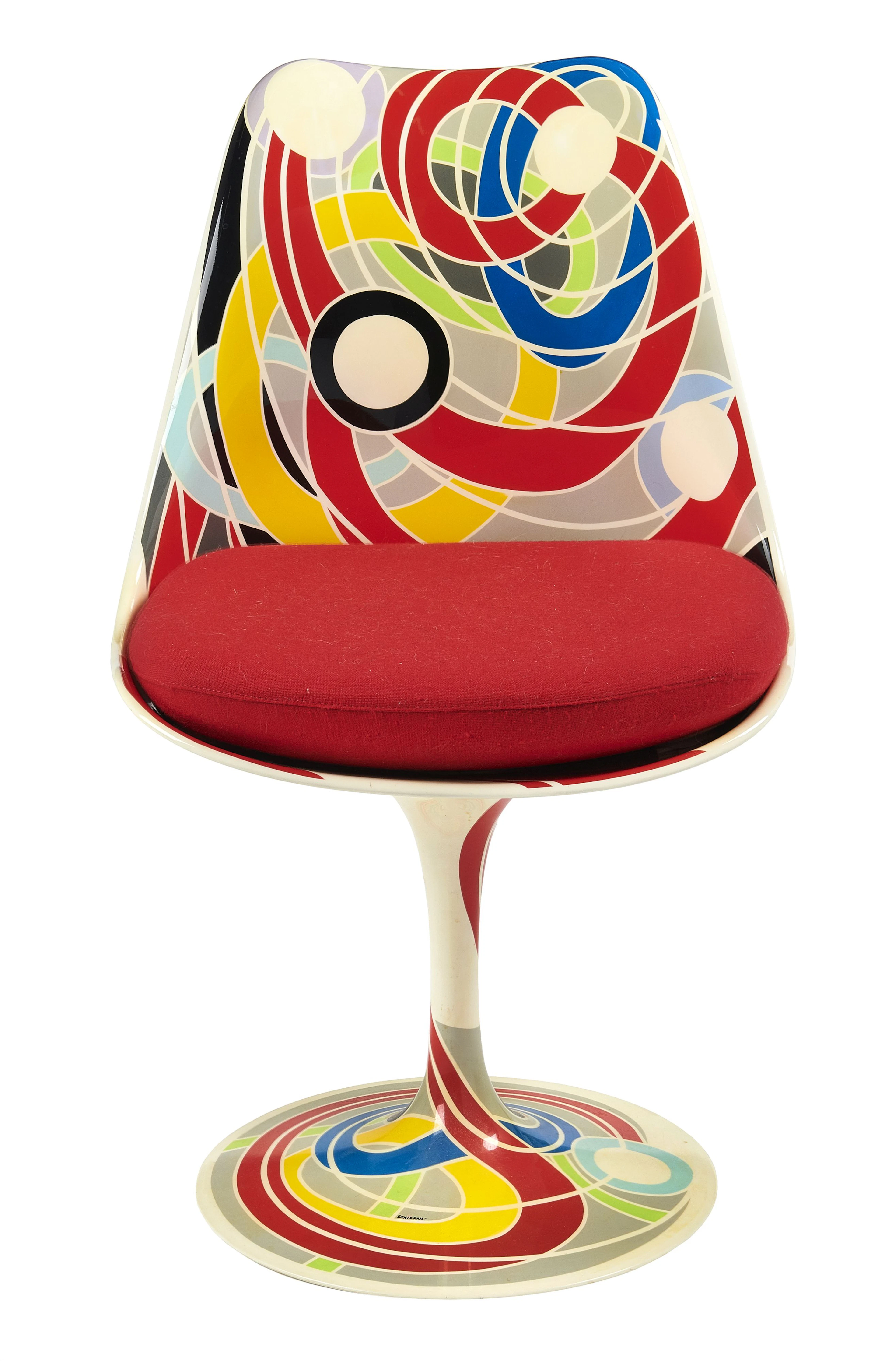 Eero SAARINEN par Bruno SCHIEPAN (1910-1961) Fauteuil dit...