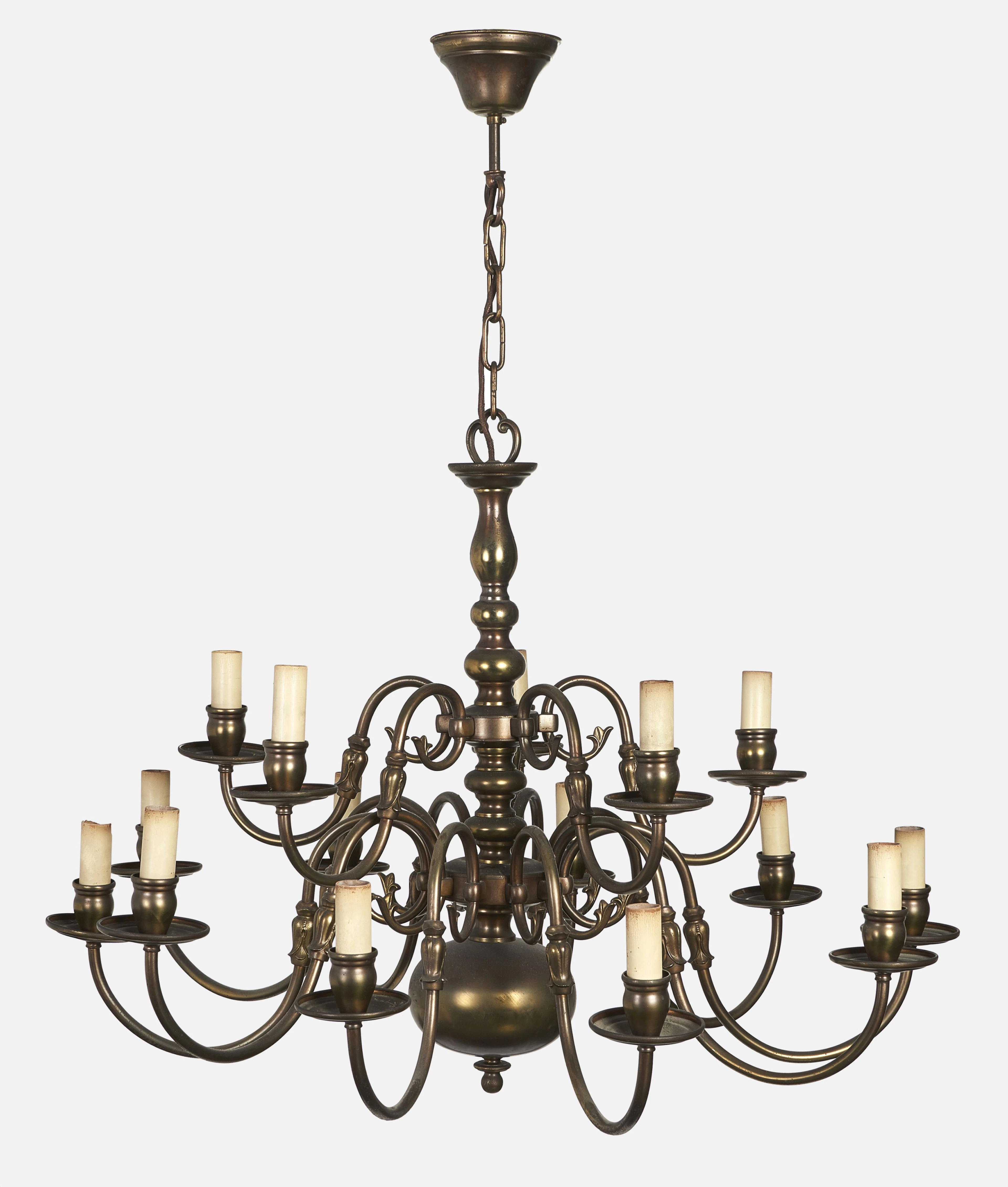 LUSTRE HOLLANDAIS DE STYLE BAROQUE