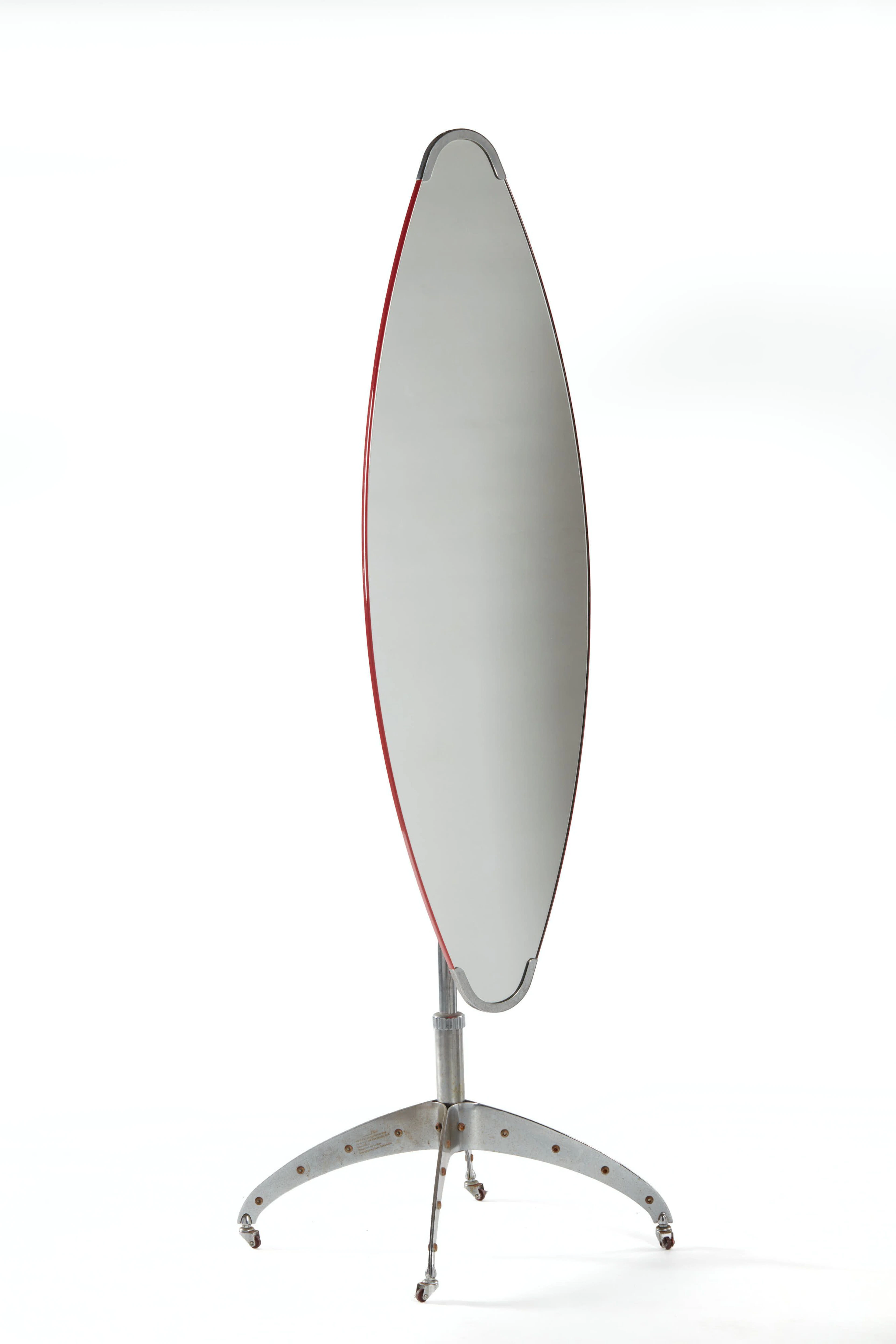 Miroir de forme ovale