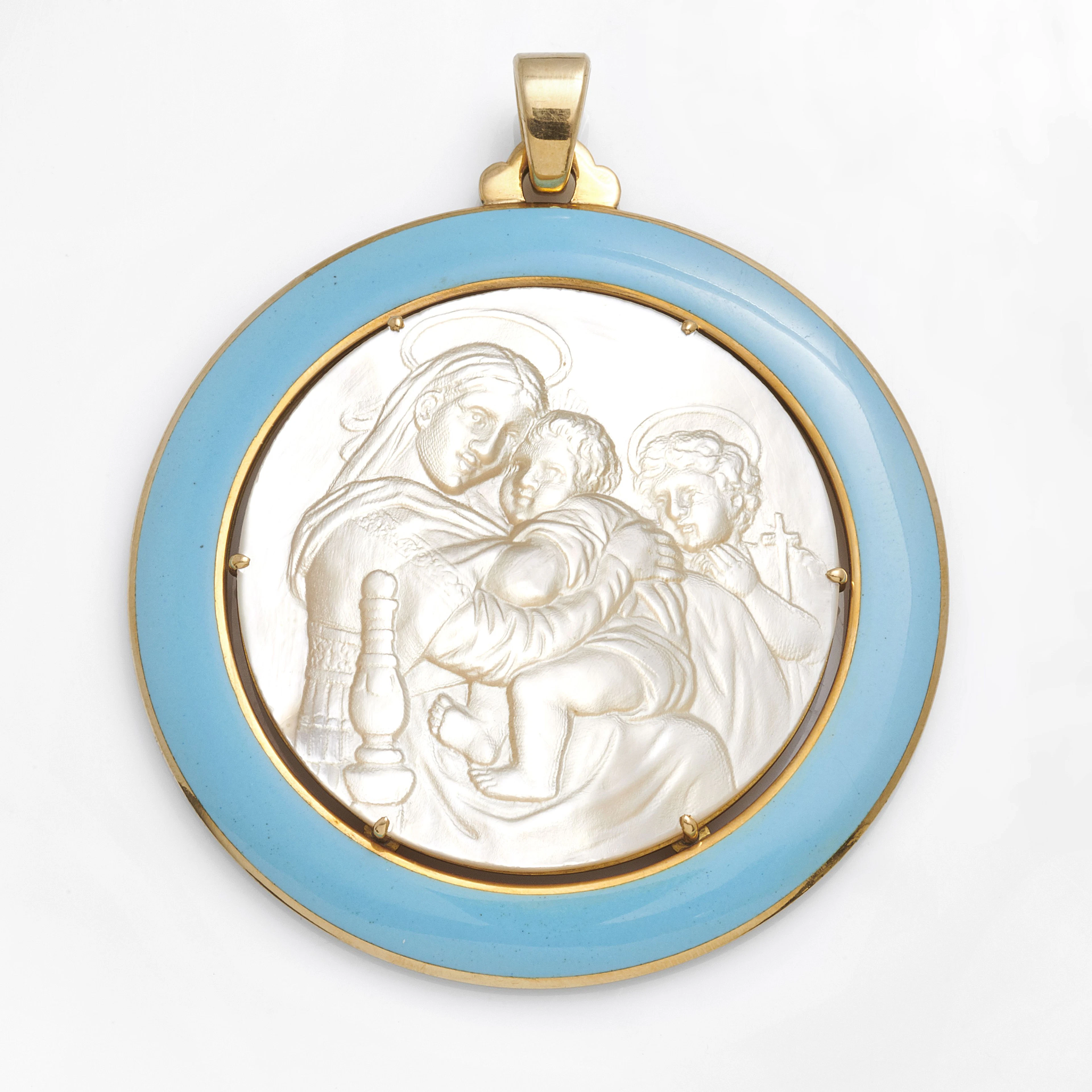 Médaille pendentif