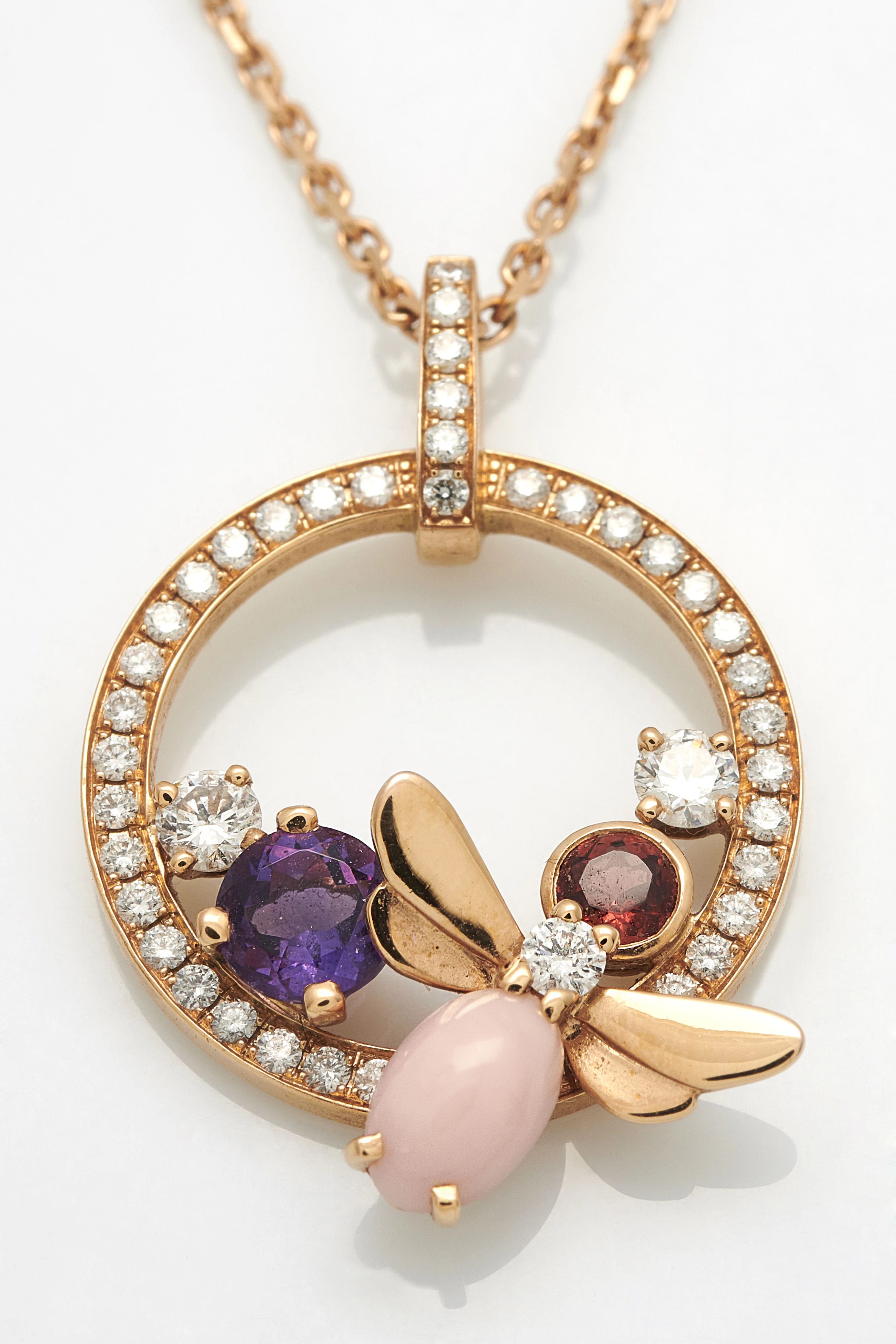 CHAUMET Collier pendentif "Attrape-moi"