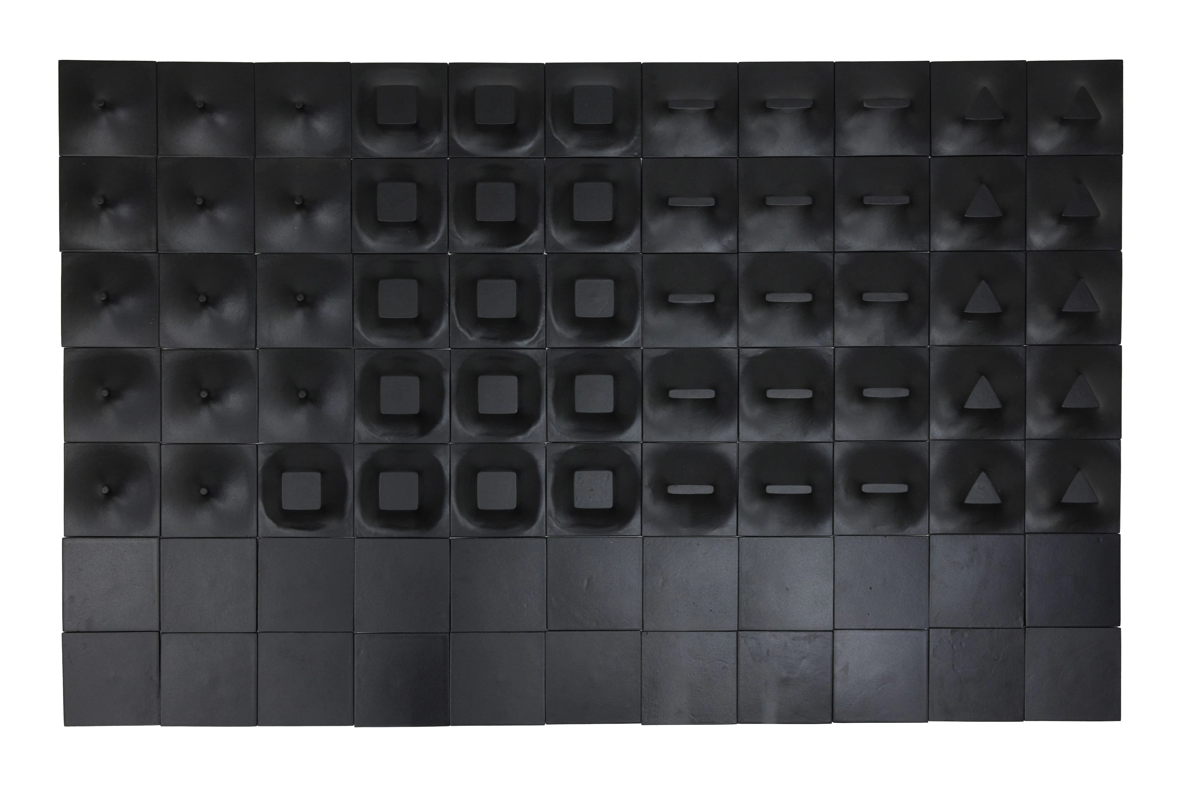 Roger TALLON 1929-2011 Ensemble d’éléments décoratifs - circa 1964