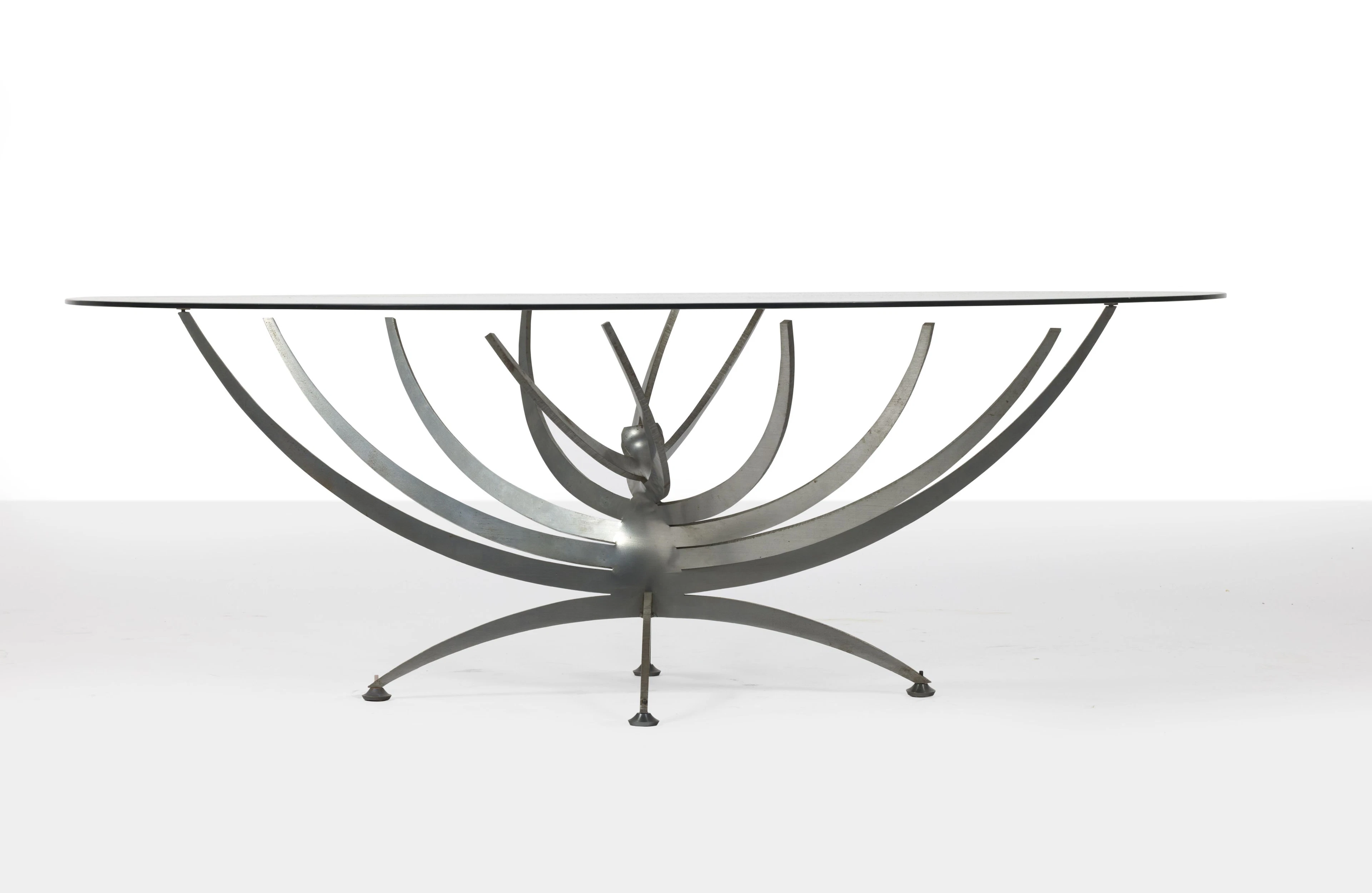 Serge MOUILLE 1922-1988 Table basse « Vrillée » - 1962