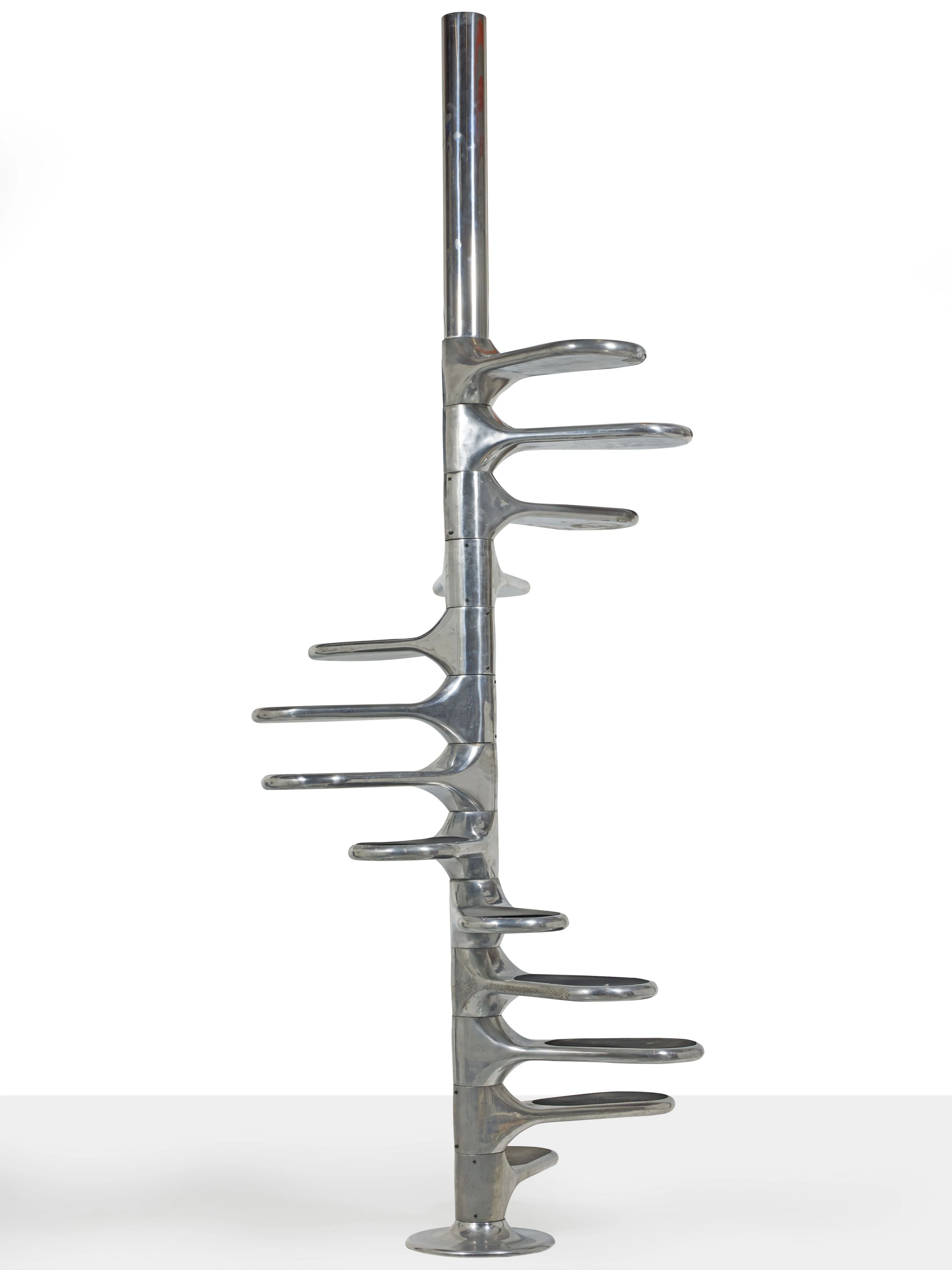 Roger TALLON 1929-2011 Escalier hélicoidal « module 400 » 1965