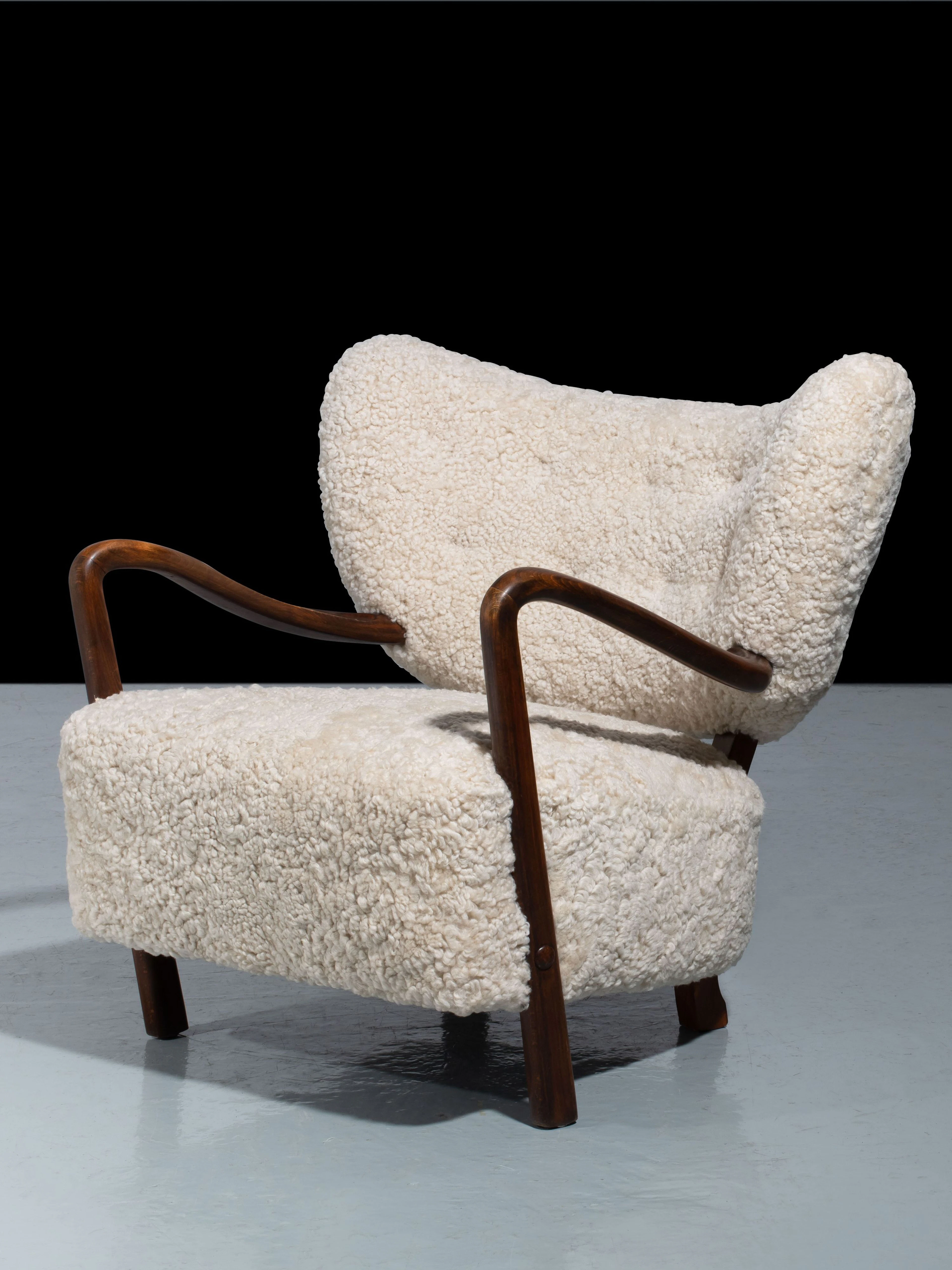 Viggo BOESEN 1907 - 1985 Rare fauteuil, première édition – 1930