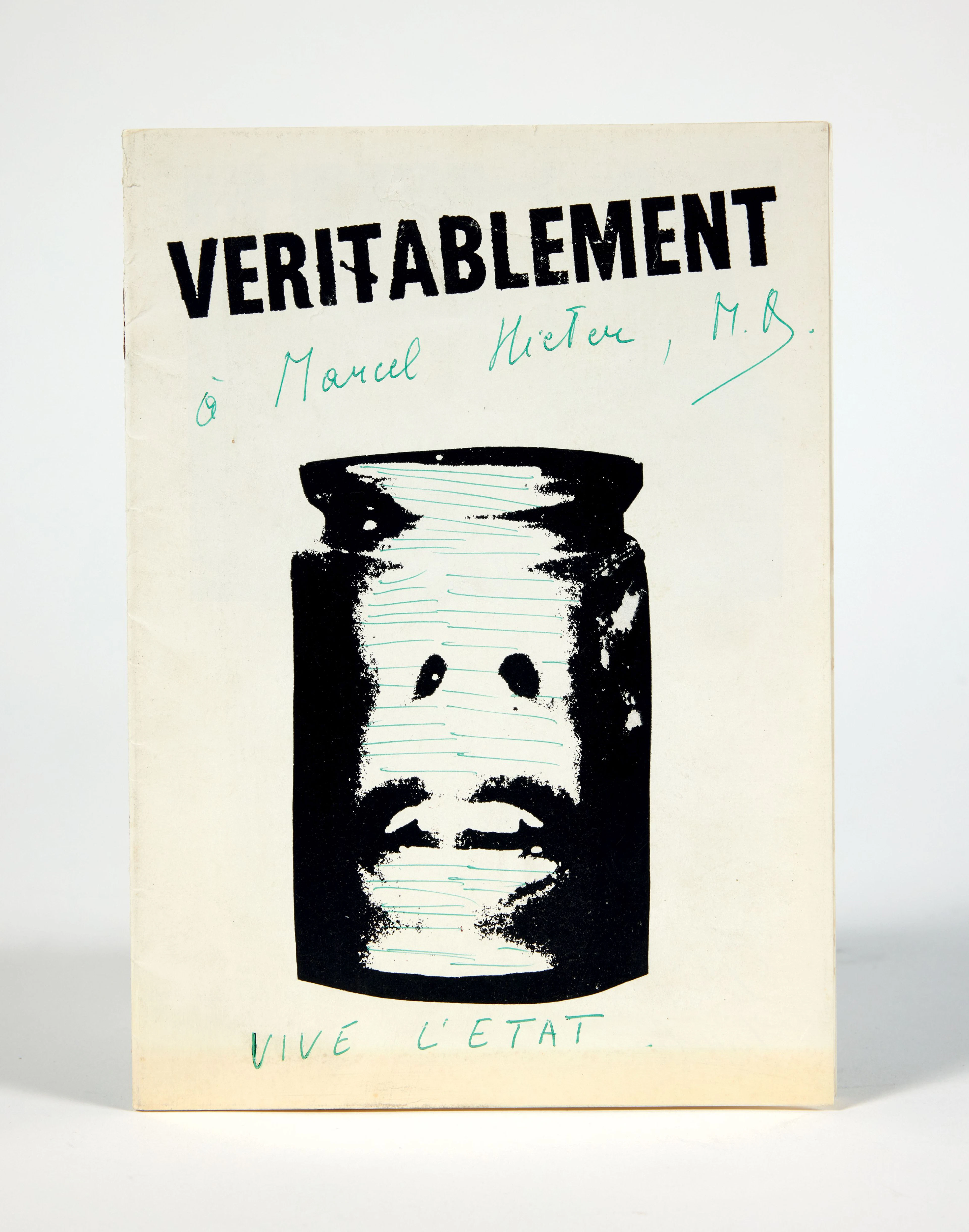 Marcel BROODTHAERS. Court circuit. Bruxelles, 1967.