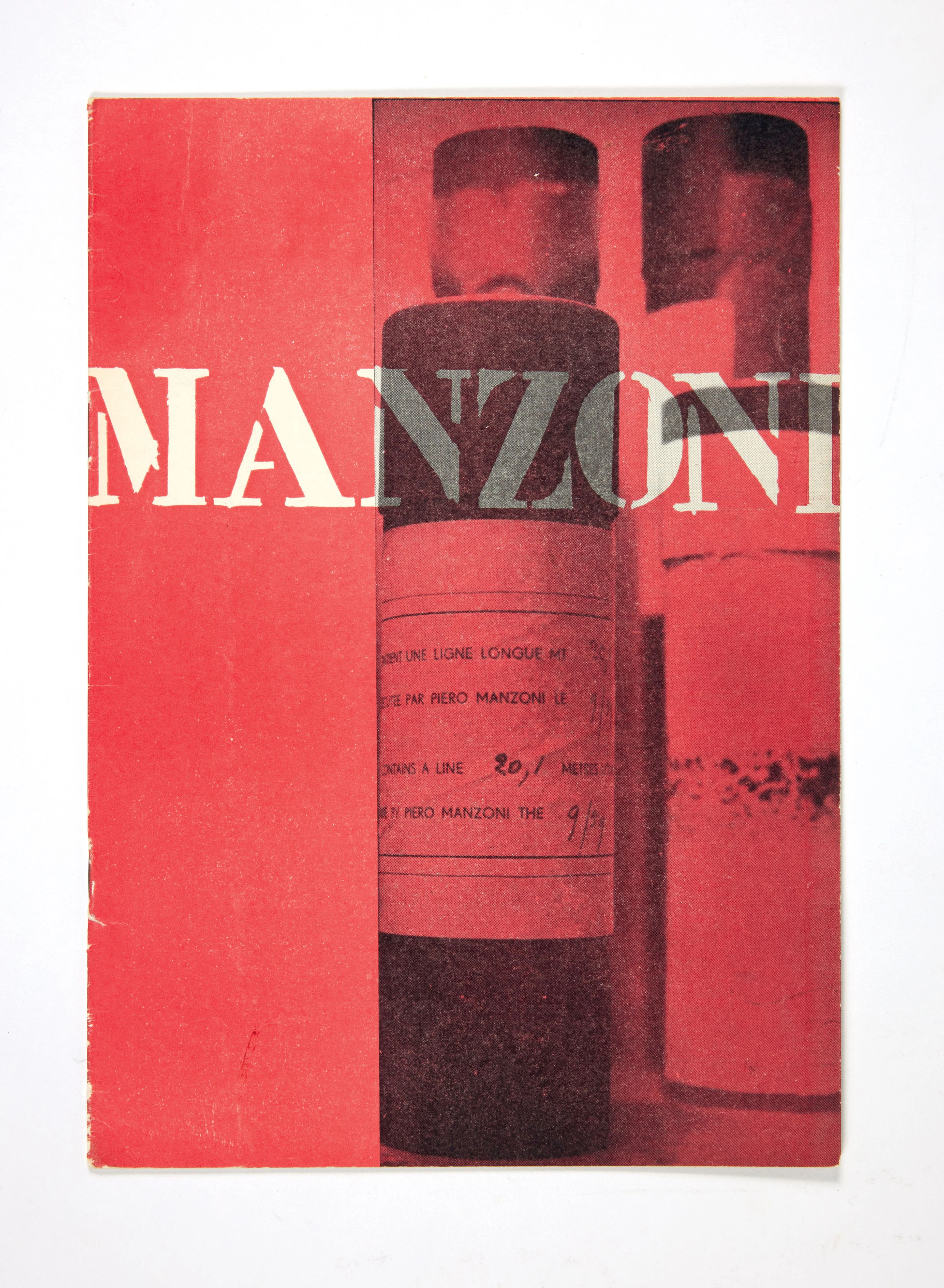 [GALERIE AZIMUT]. Manzoni. Milan, 1959.