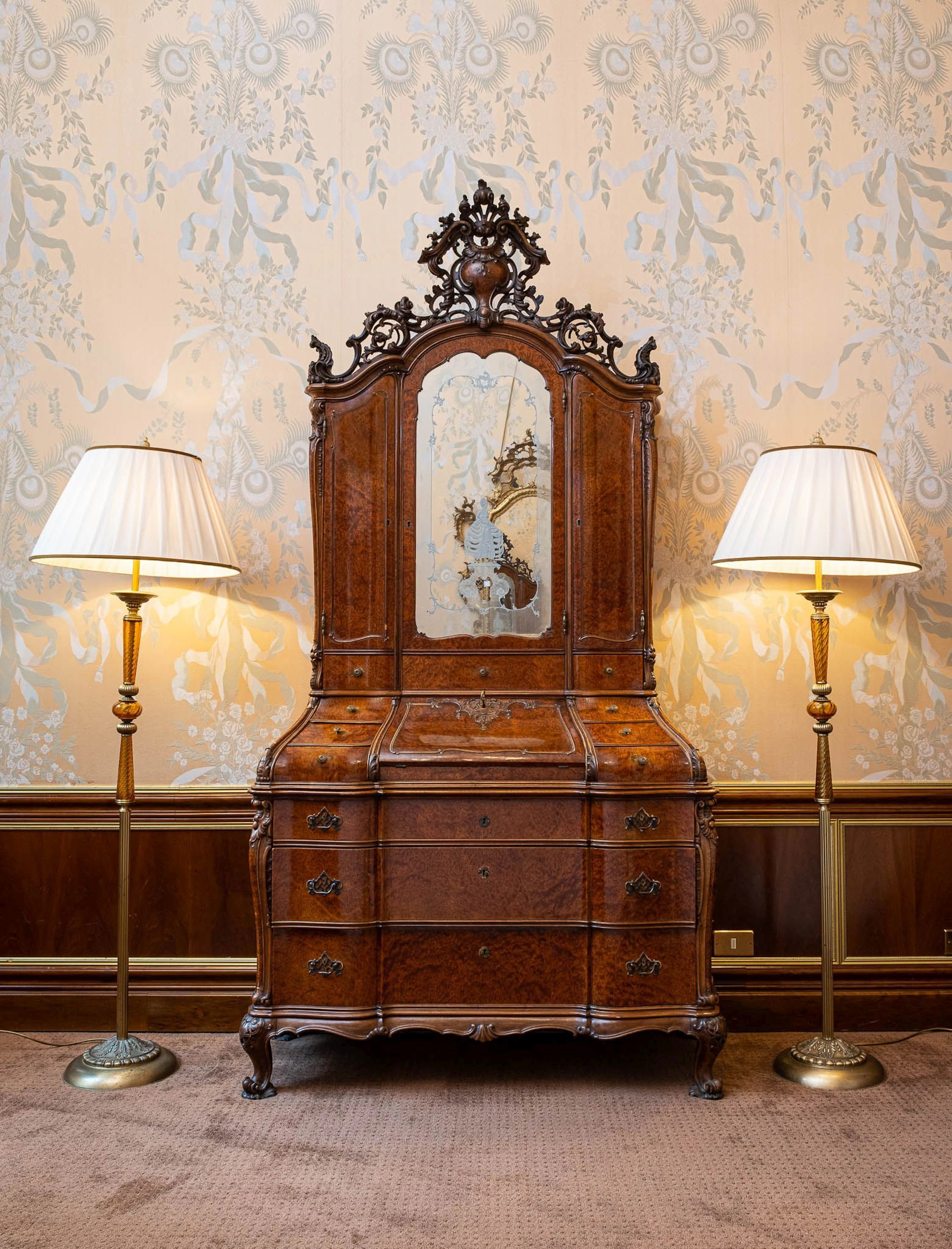Paire de lampes de parquet