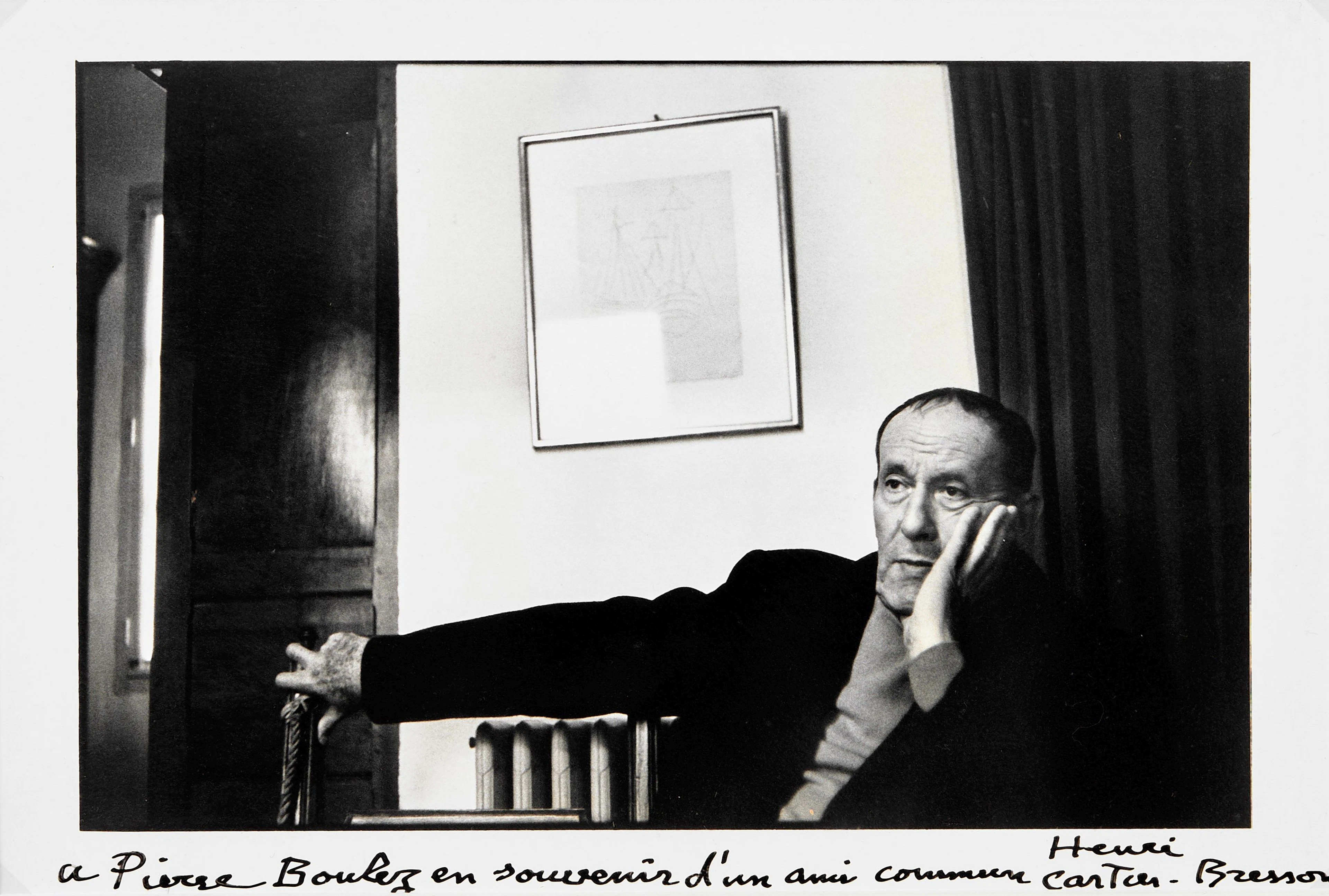 Henri CARTIER-BRESSON (1908-2004) René Char