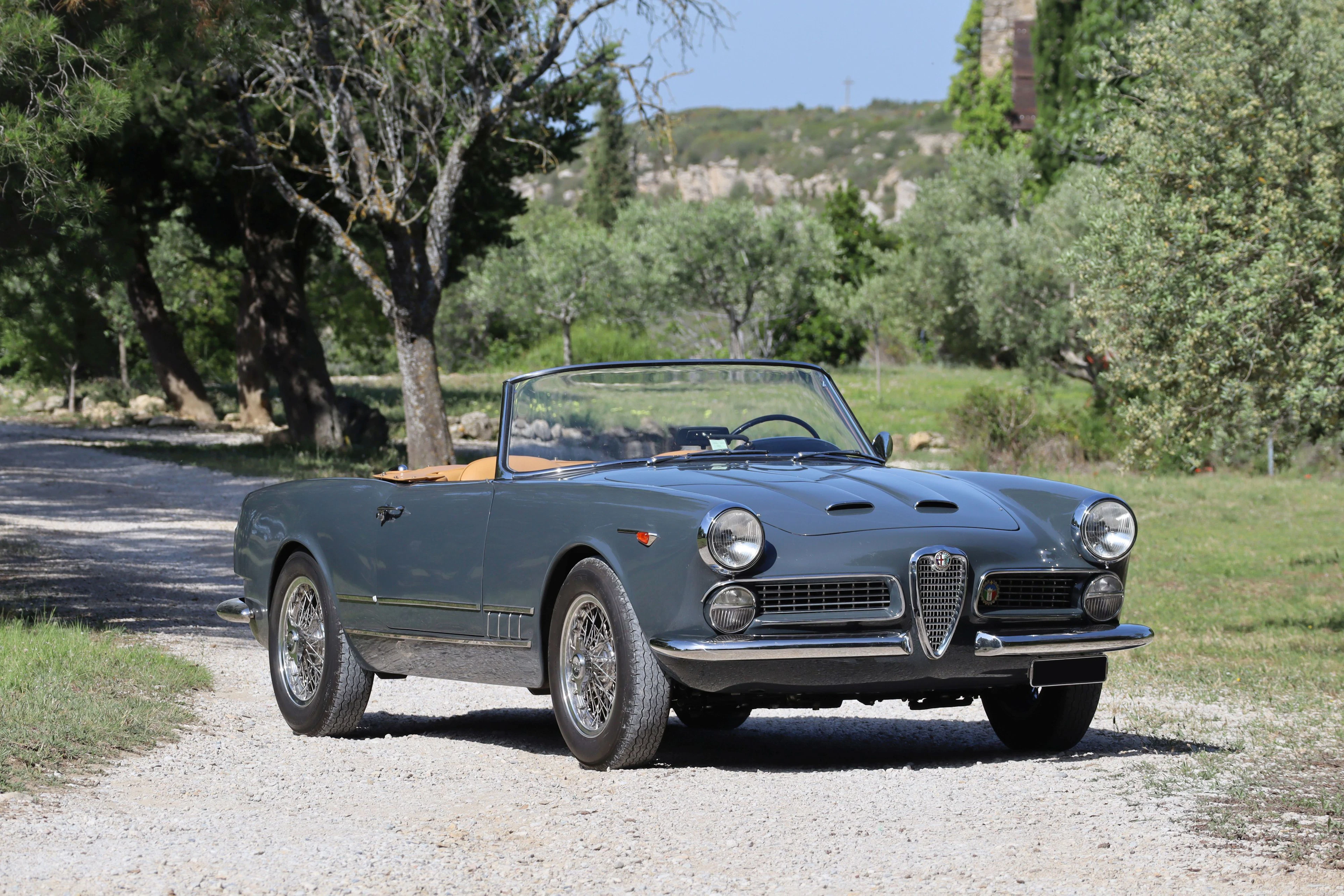 1960 Alfa Romeo 2000 Spider Touring Carte grise...