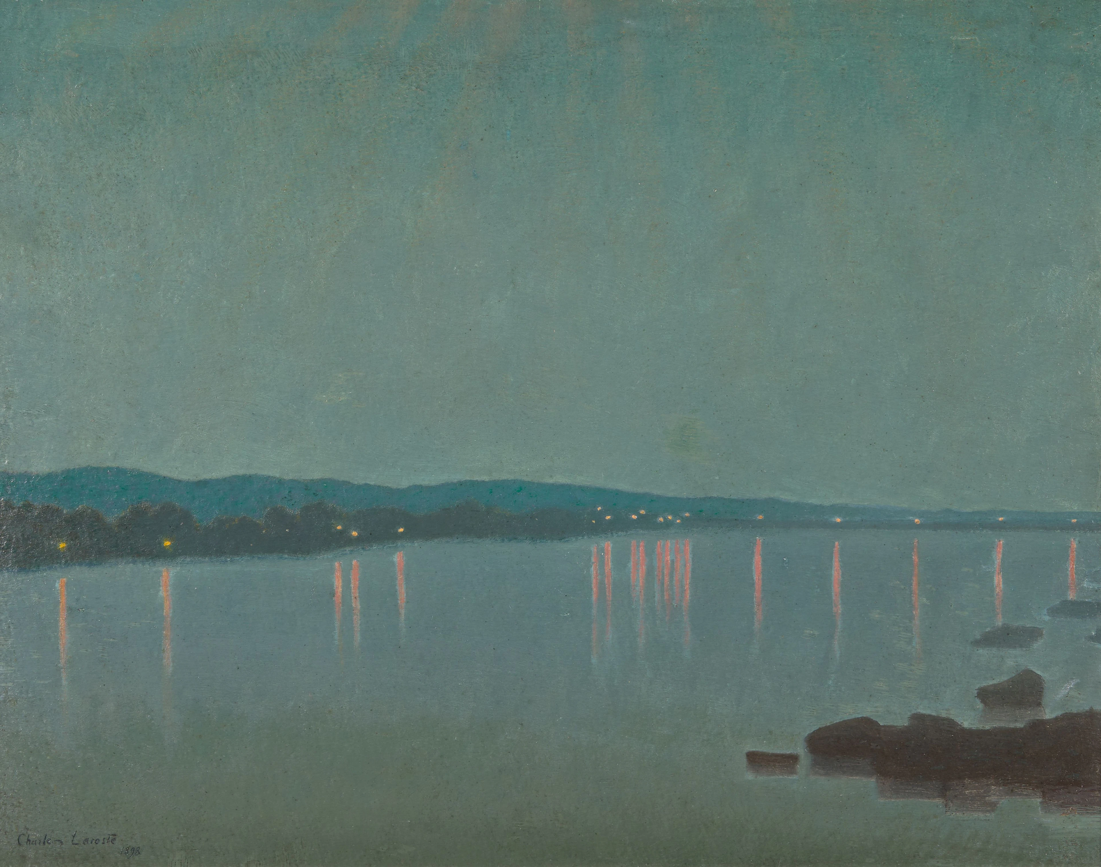Charles LACOSTE 1870 - 1959 La lumière au zénith