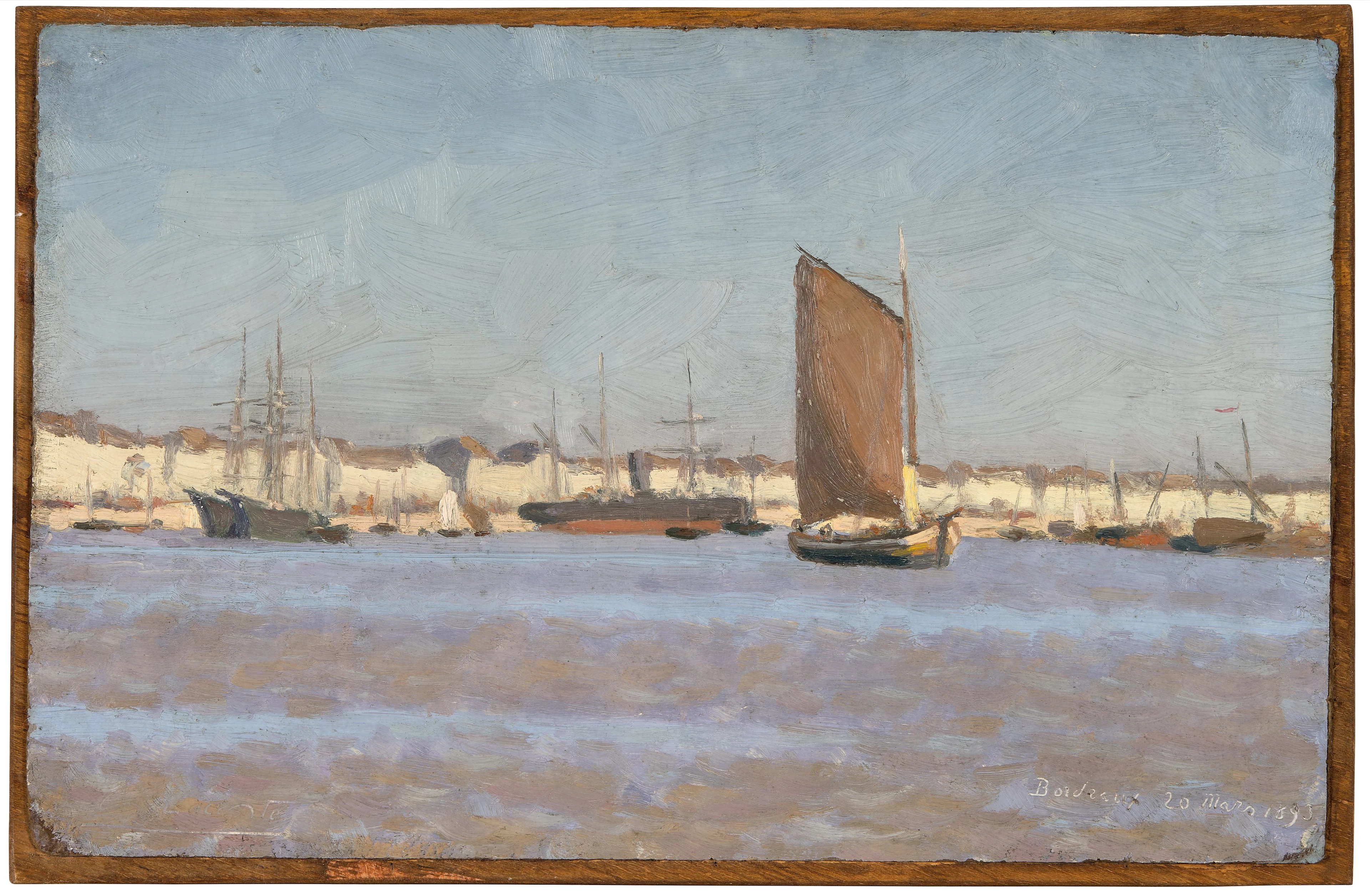 Charles LACOSTE 1870 - 1959 Port