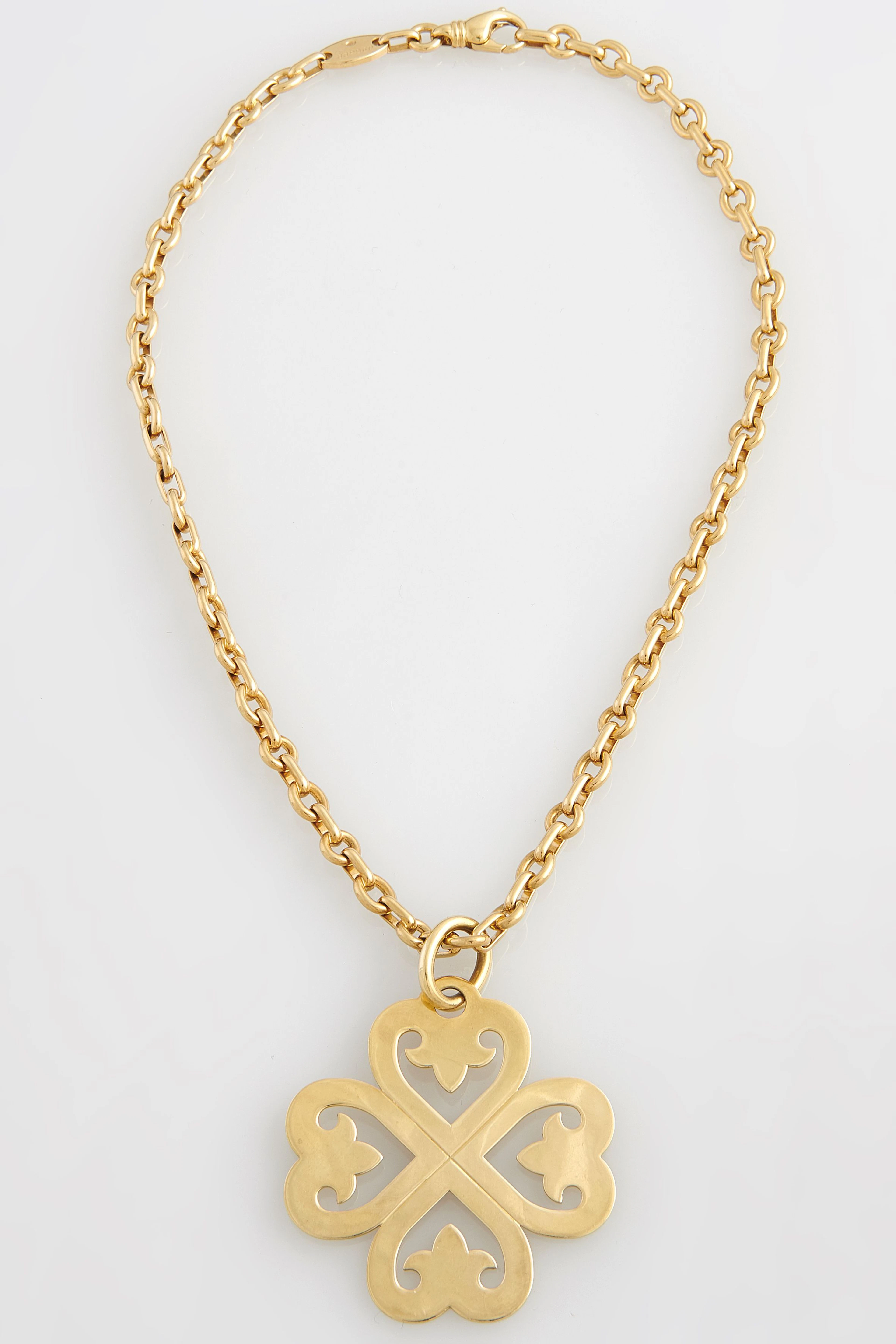 CHAUMET & O.J. PERRIN Collier et pendentif