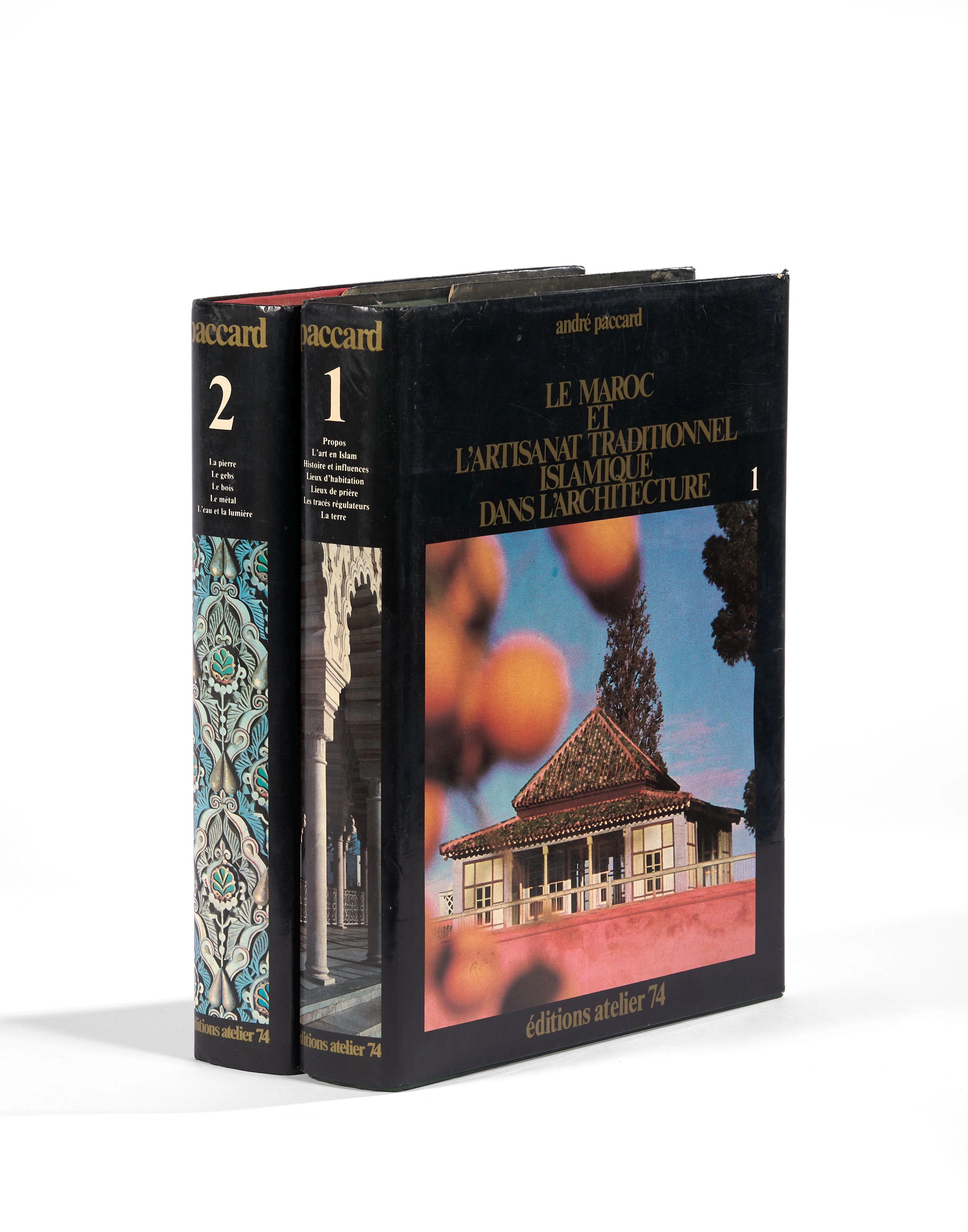 André PACCARD 1929-1995 Le Maroc et l'Artisanat...