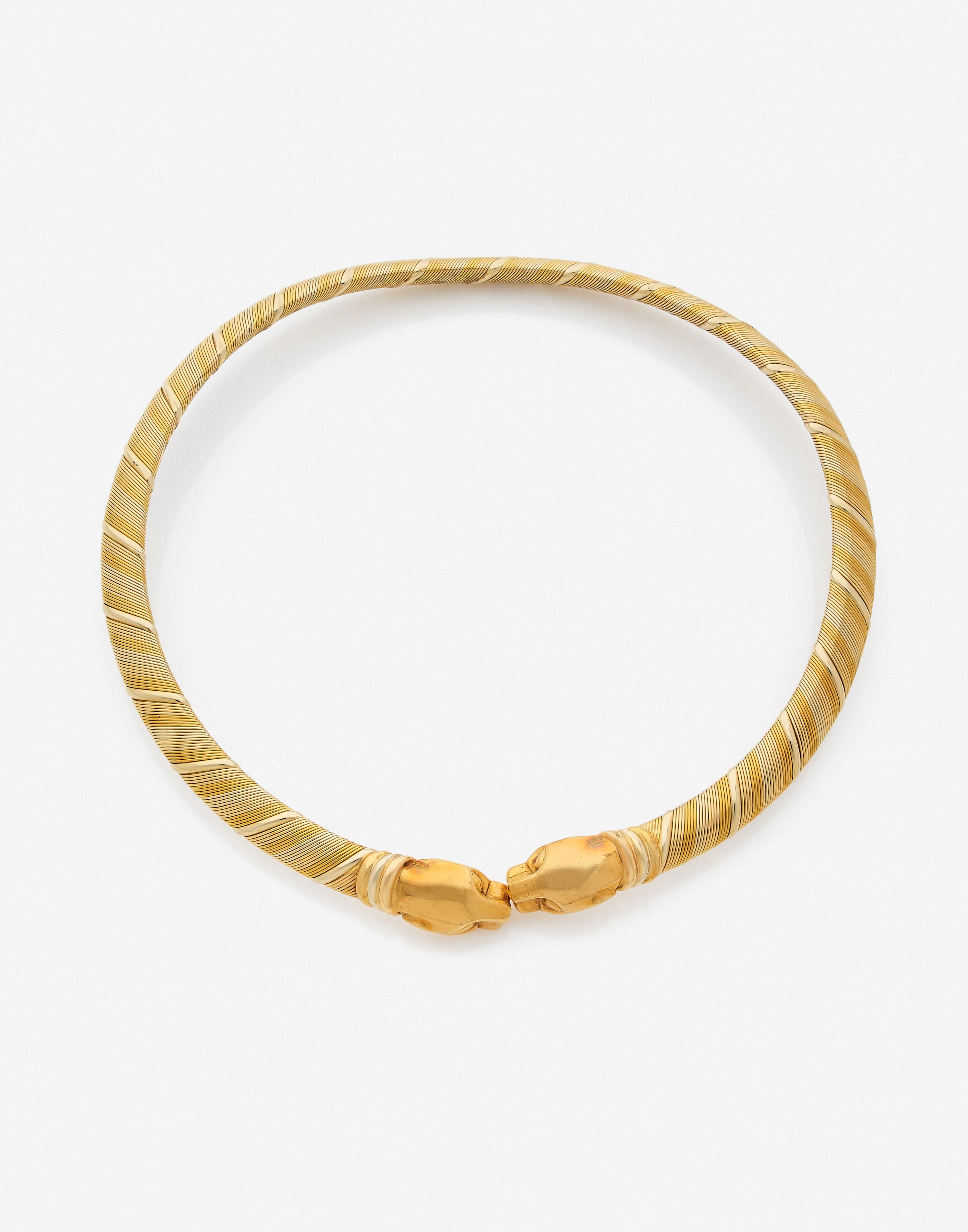 CARTIER Collier torque "Cougar"