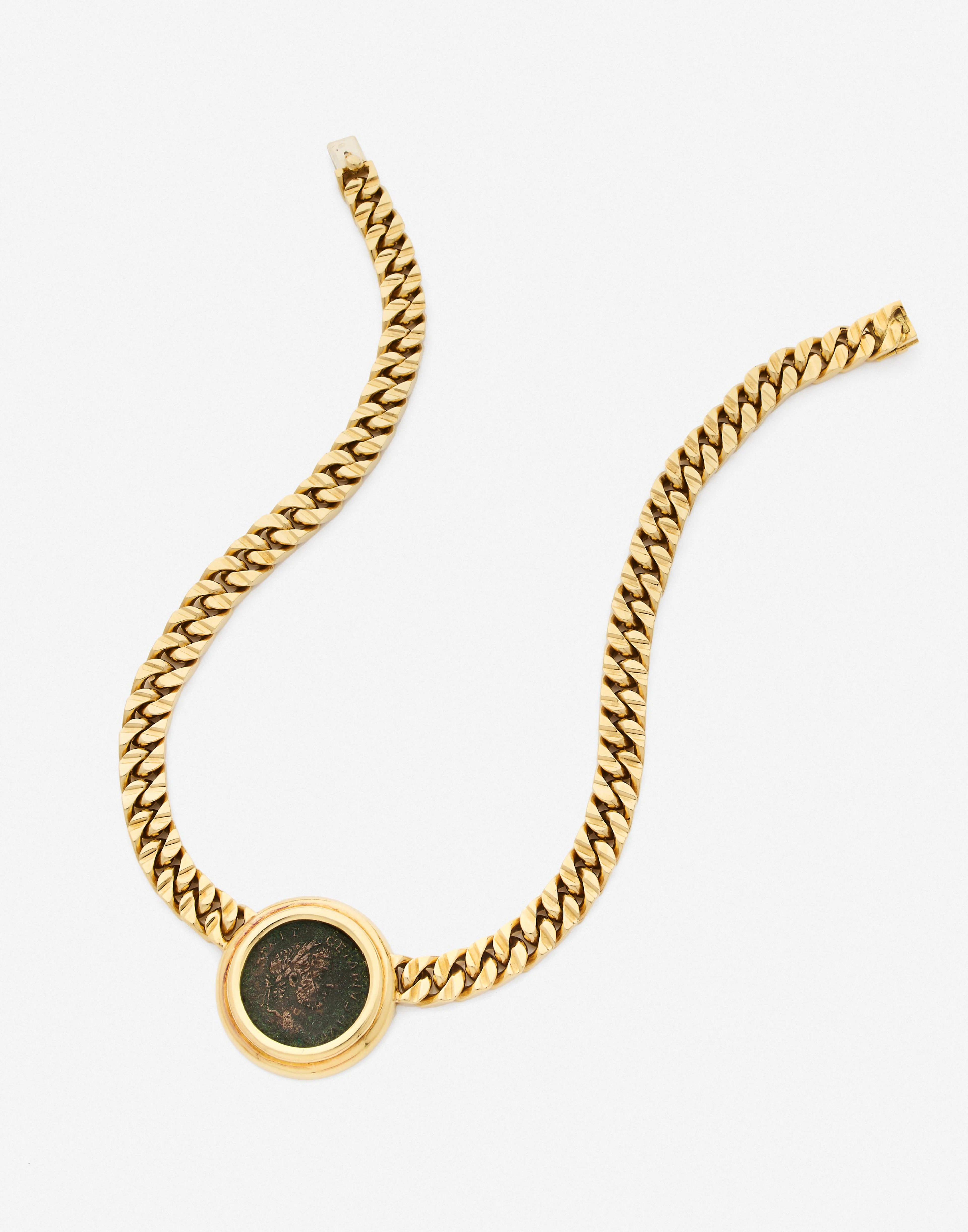 BULGARI Collier "Monete"