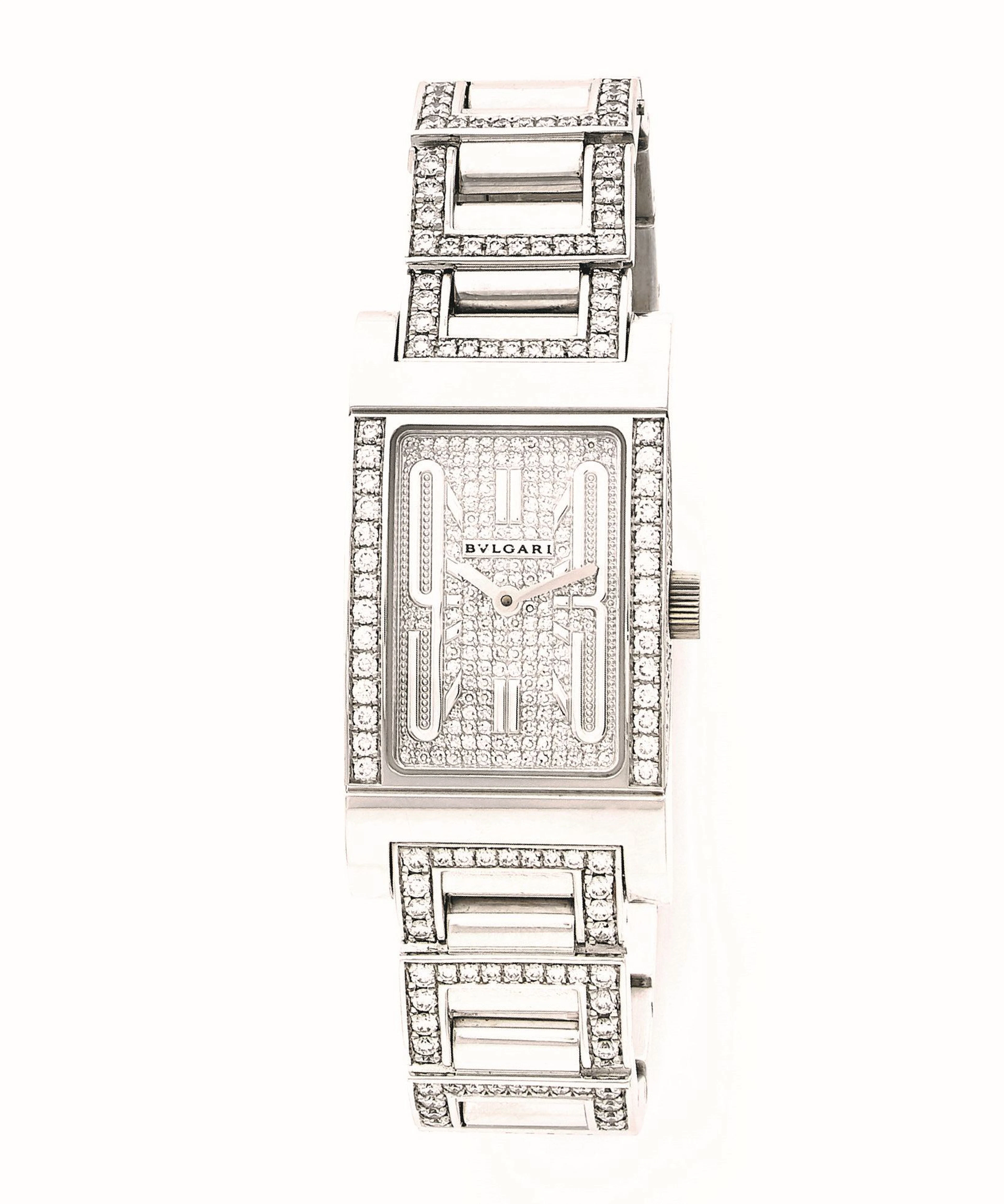 BULGARI Rettangolo, ref. RT W39G, n° L376