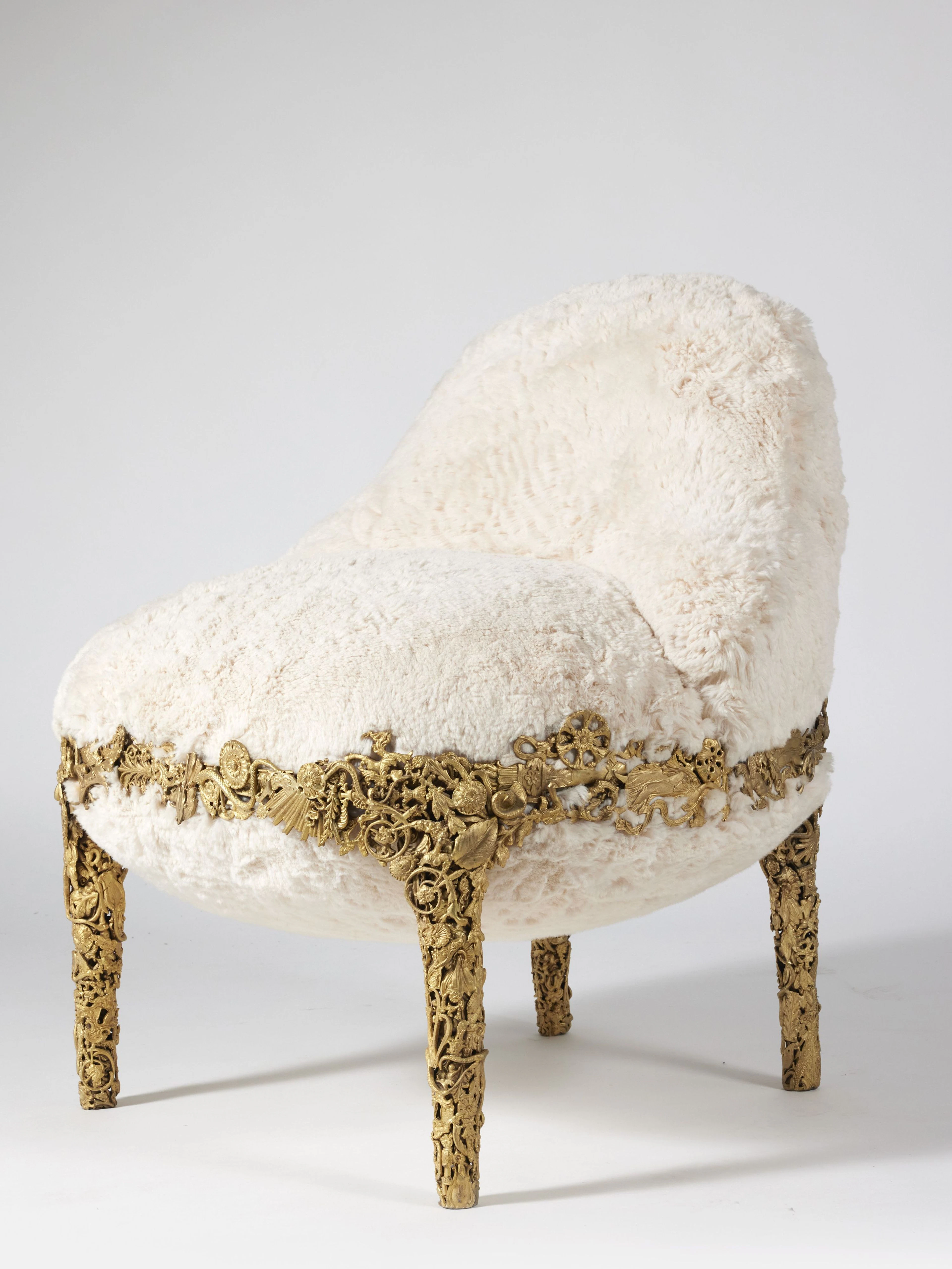 Fernando & Humberto CAMPANA 1961-2022 & né en 1953 Fauteuil dit «Rococò» - 2012