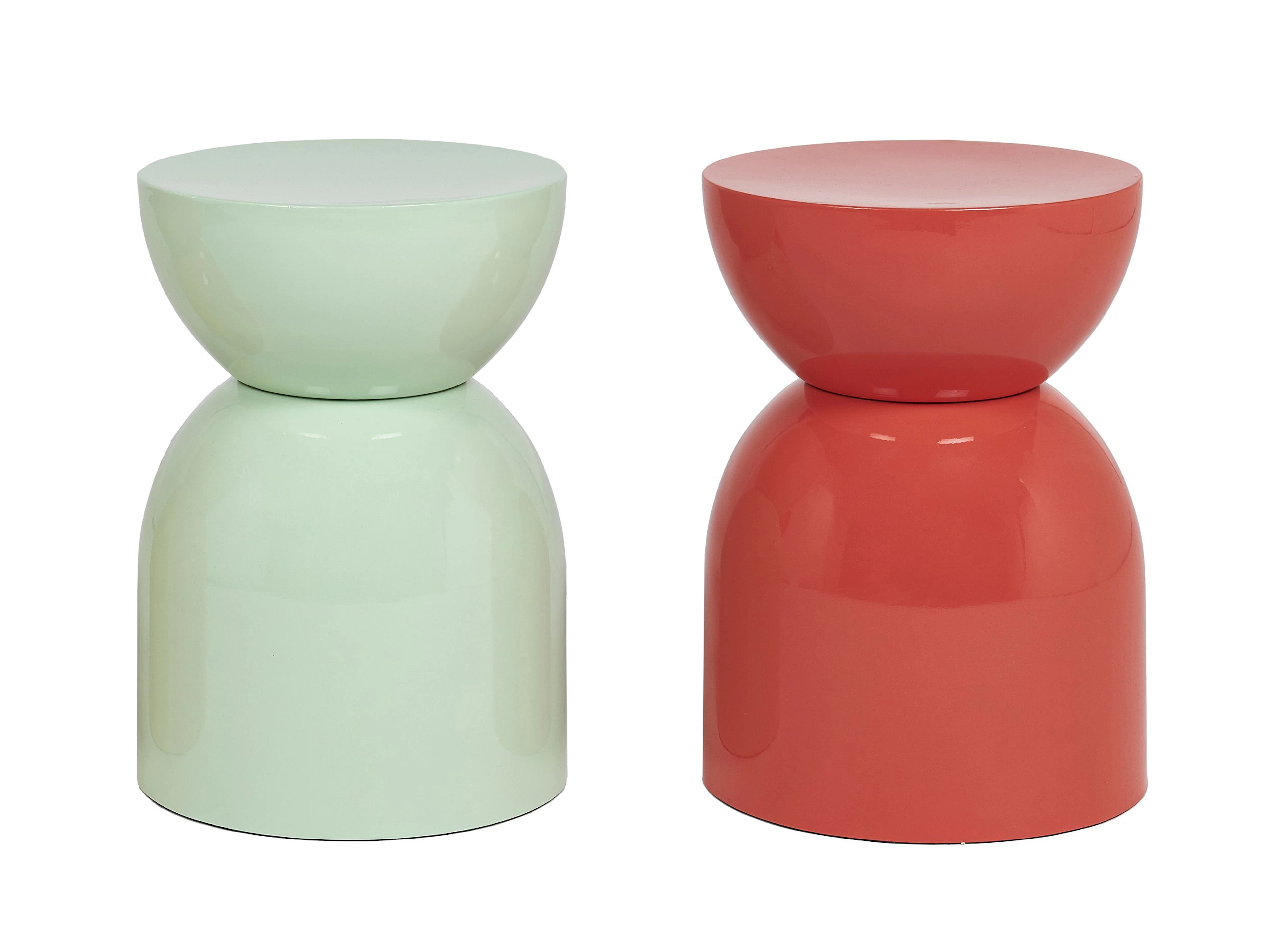 India MAHDAVI (Née en 1962) Paire de tabourets "Pico"- 2021