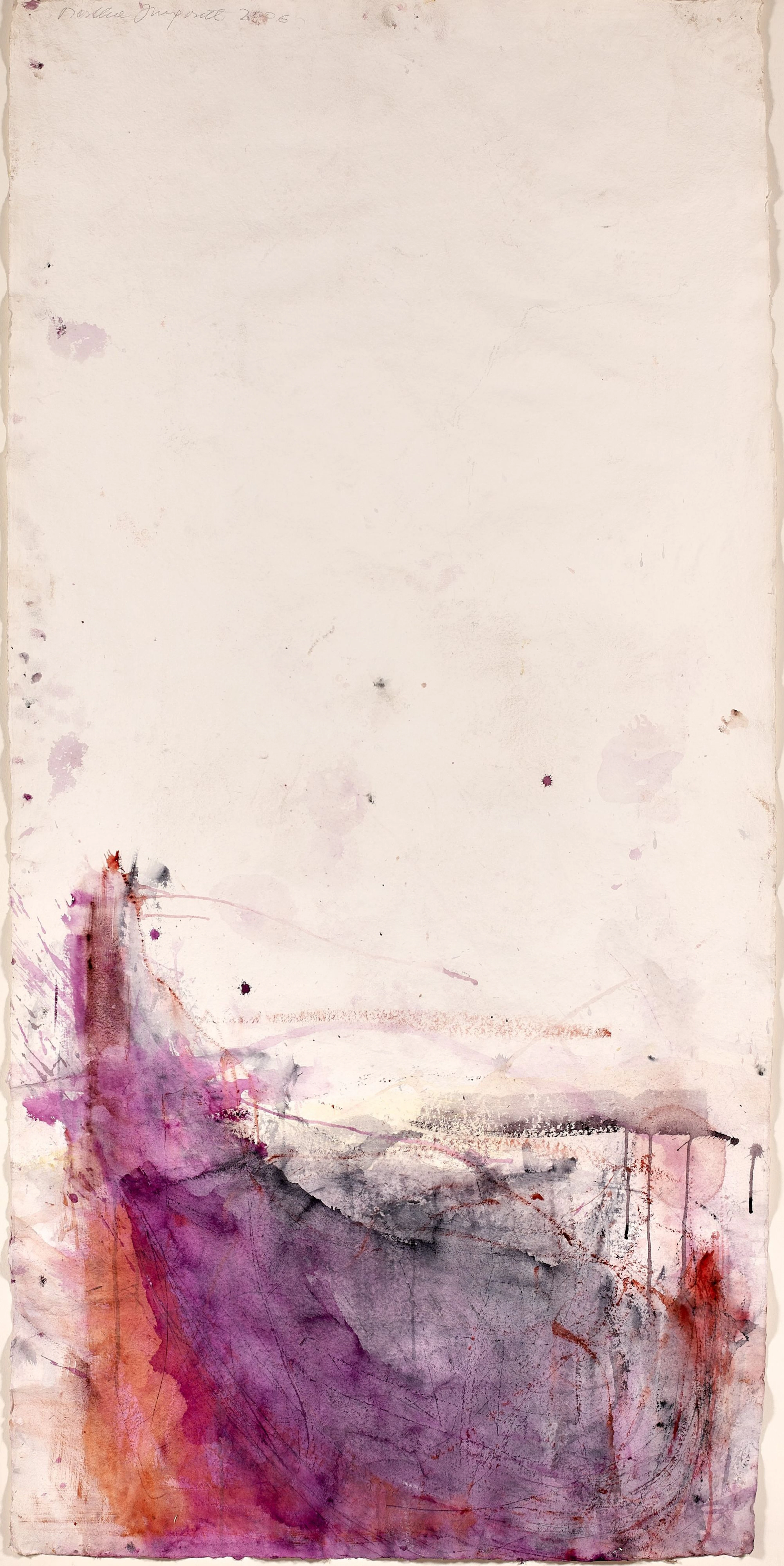 Martha JUNGWIRTH (Née en 1940) Herzflimmern - 2006 Aquarelle sur papier