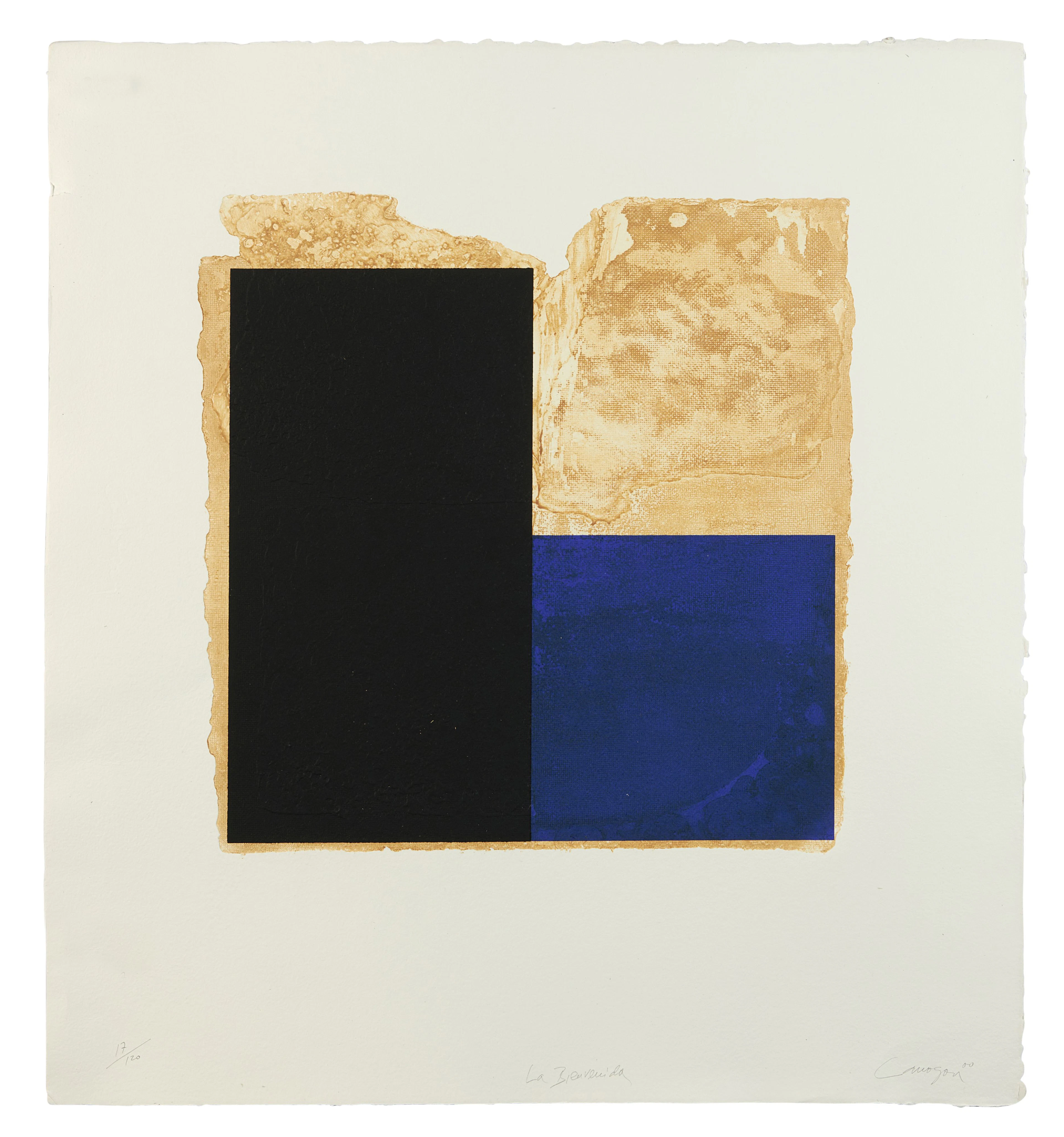 Rafael CANOGAR (Né en 1935) La Bienvenida (Bleu) - 2000...