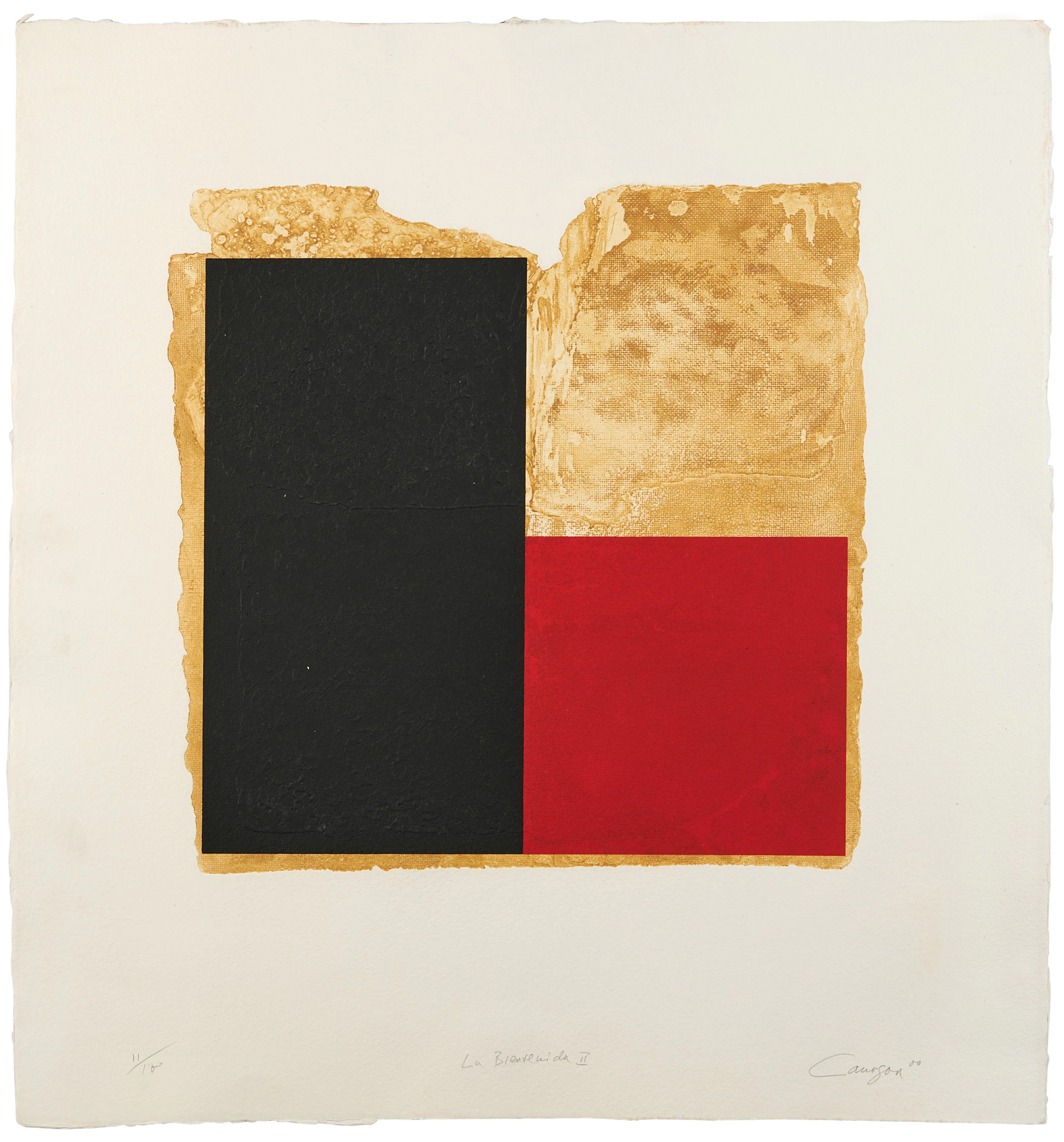 Rafael CANOGAR (Né en 1935) La Bienvenida (Rouge) - 2000...