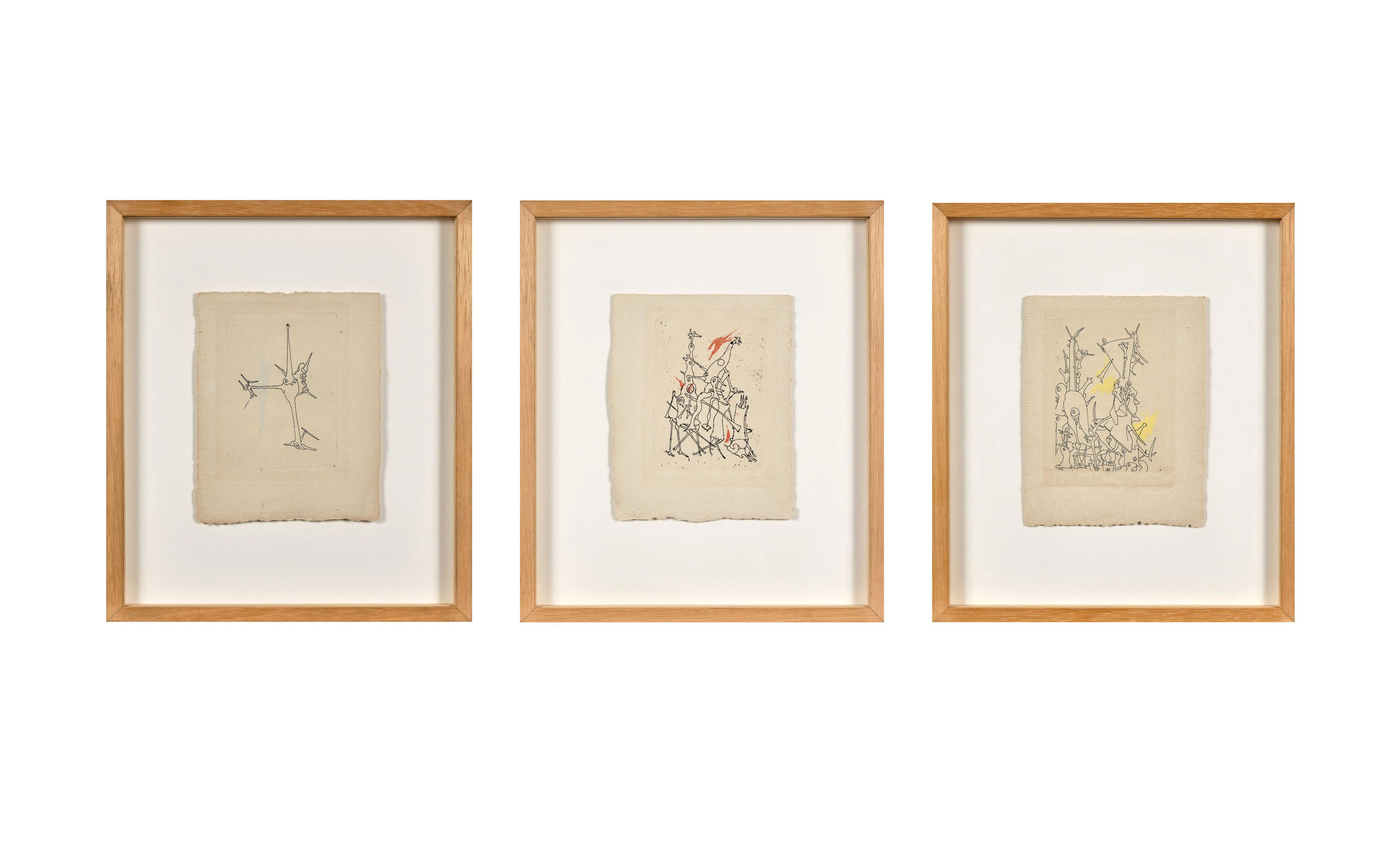 Yves TANGUY (1900 - 1955) Minuits pour Géants...