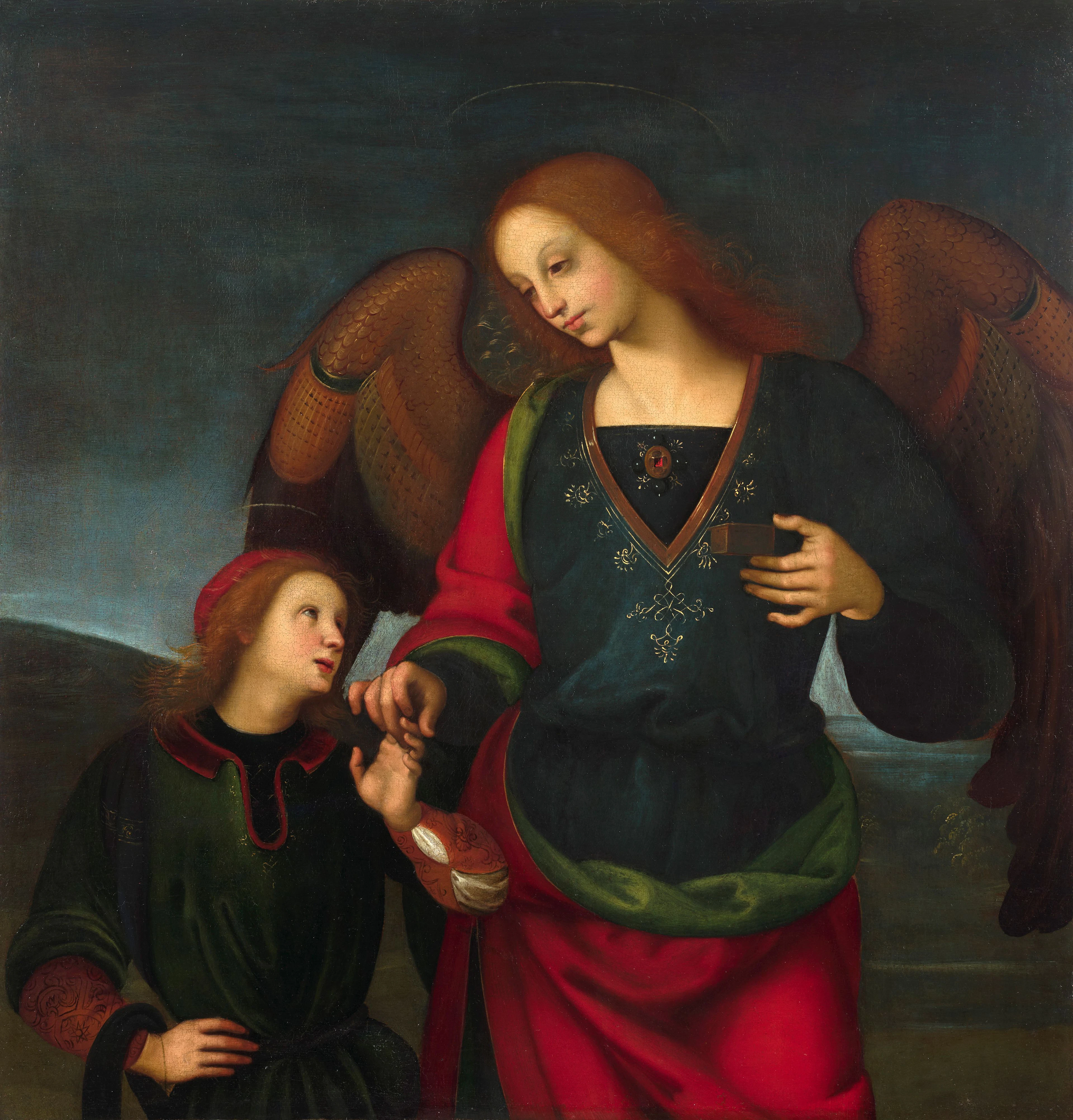 Ecole florentine du XVIe siècle Suiveur de Pietro di Cristoforo Vannucci