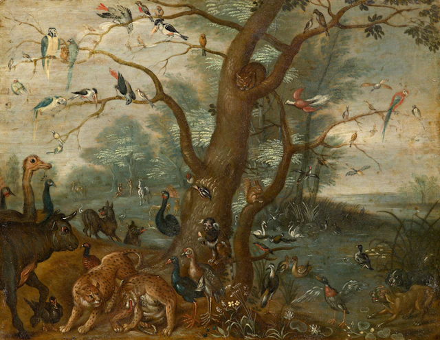 Ecole flamande du XVIIe siècle Entourage de Jan Brueghel...