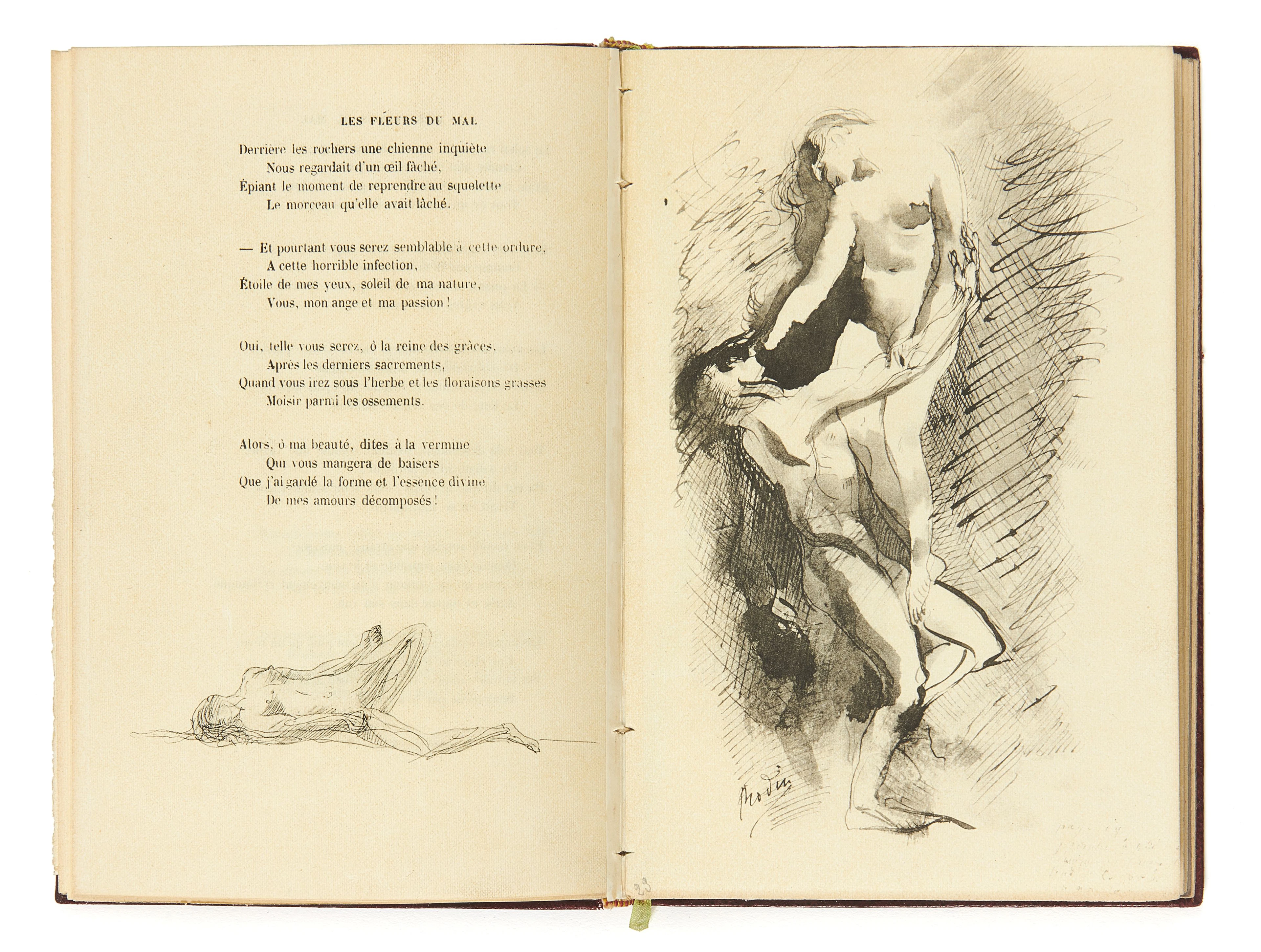 [RODIN].– BAUDELAIRE (Charles) Vingt-sept poèmes des...