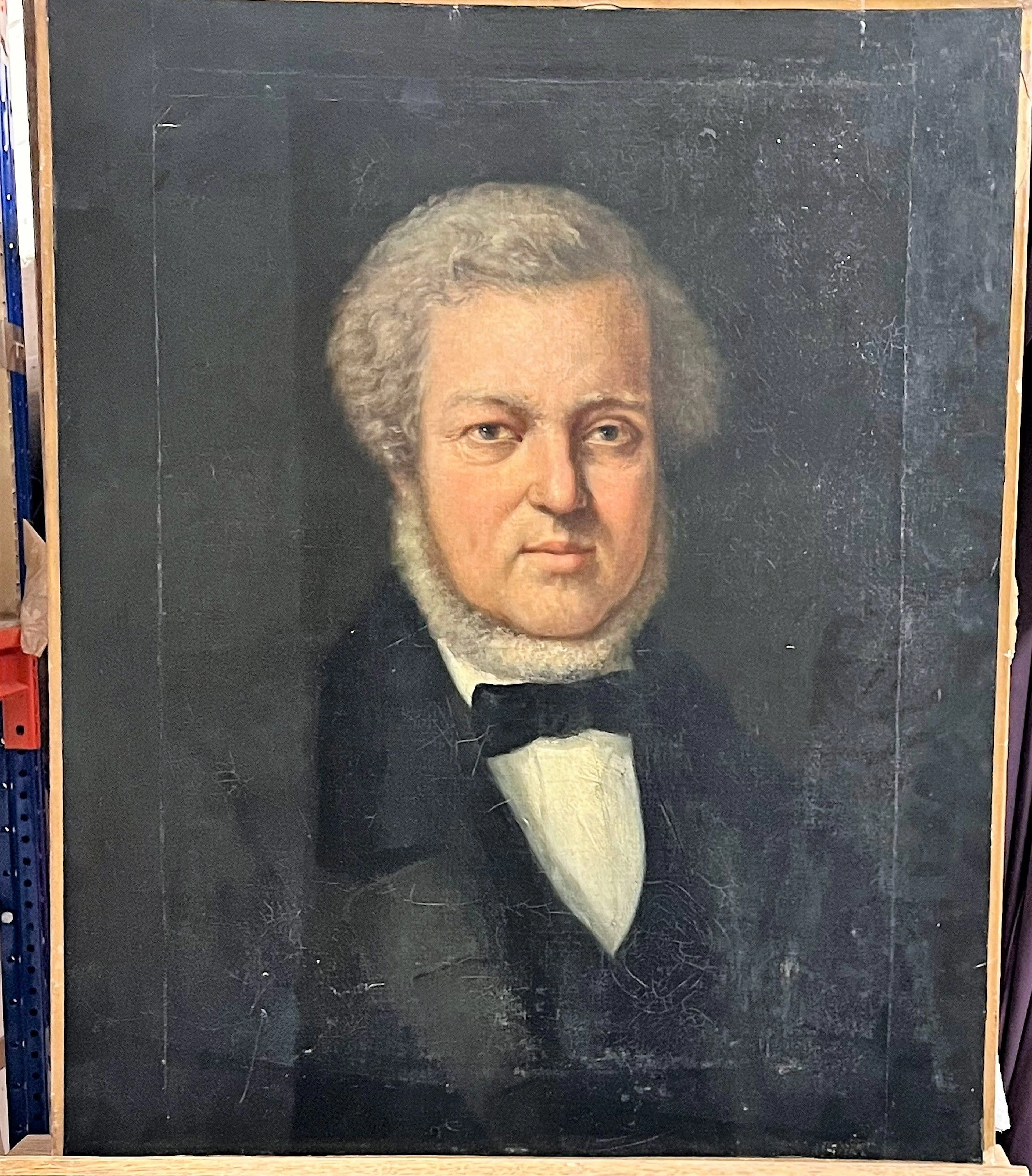 JACOBSEN Danemark Portrait du père de Camille Pissarro