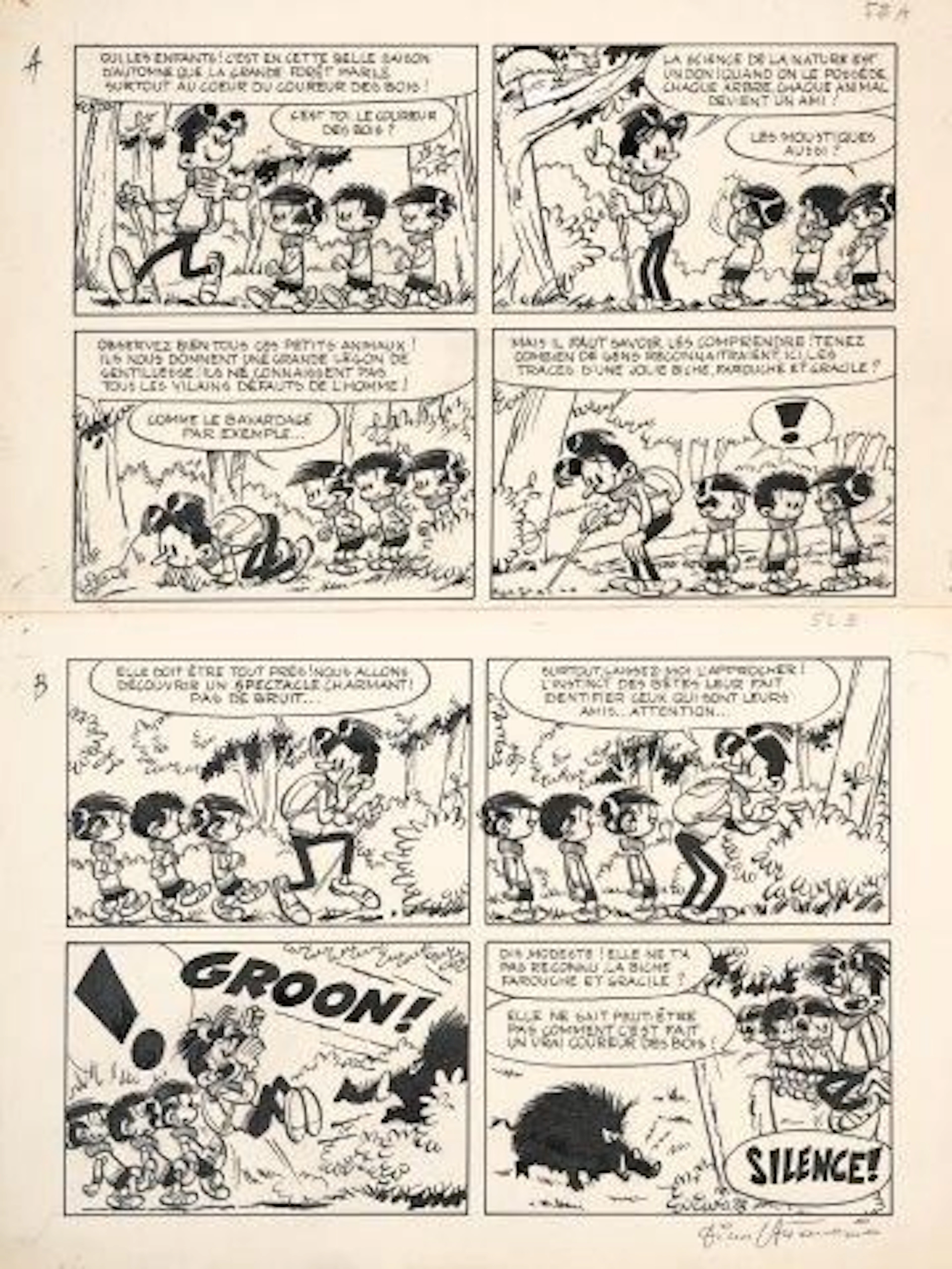 Dino ATTANASIO (Edoardo Attanasio dit) Né en 1925 Modeste et Pompon - Tome 5