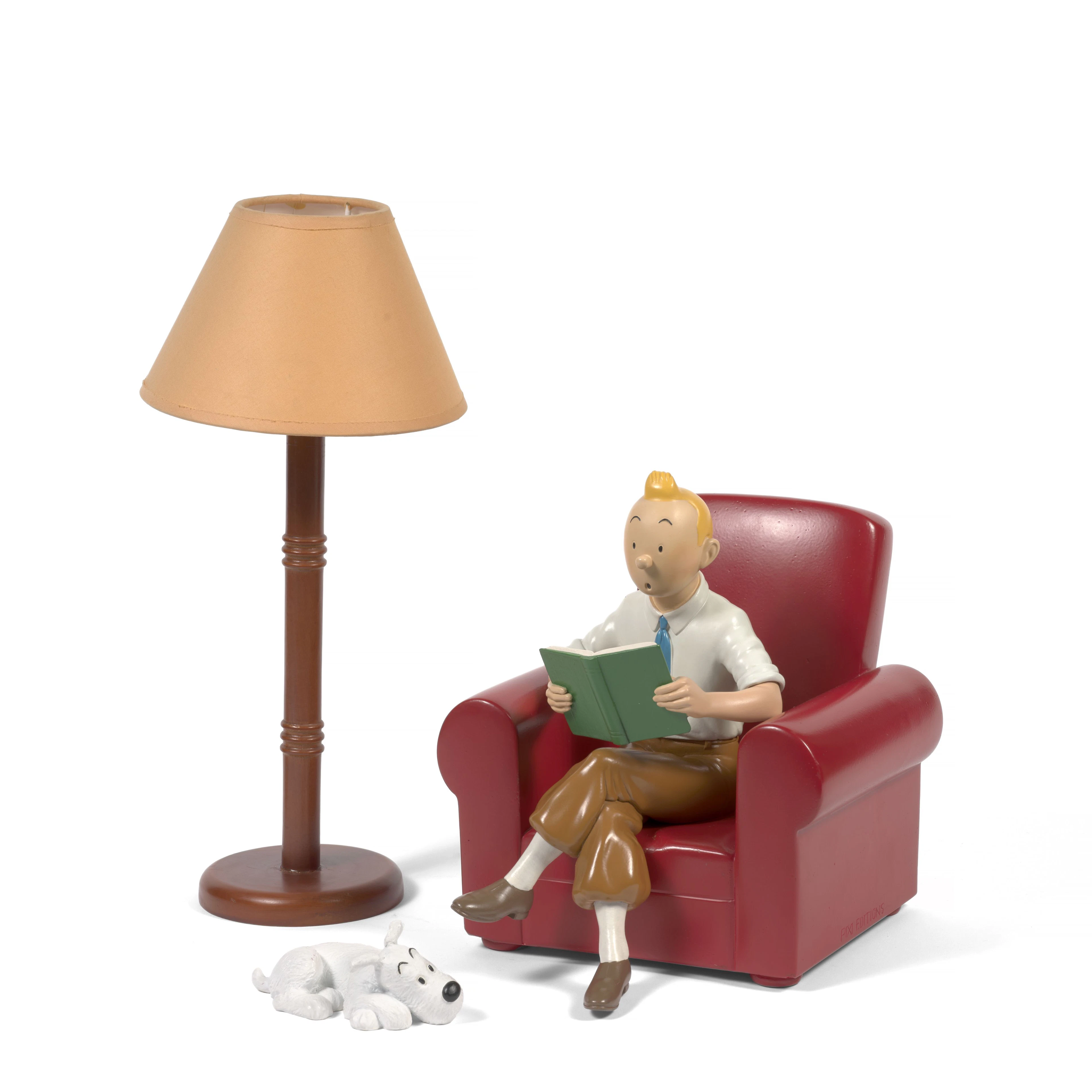 PIXI - REGOUT Lampe Tintin, fauteuil et Milou