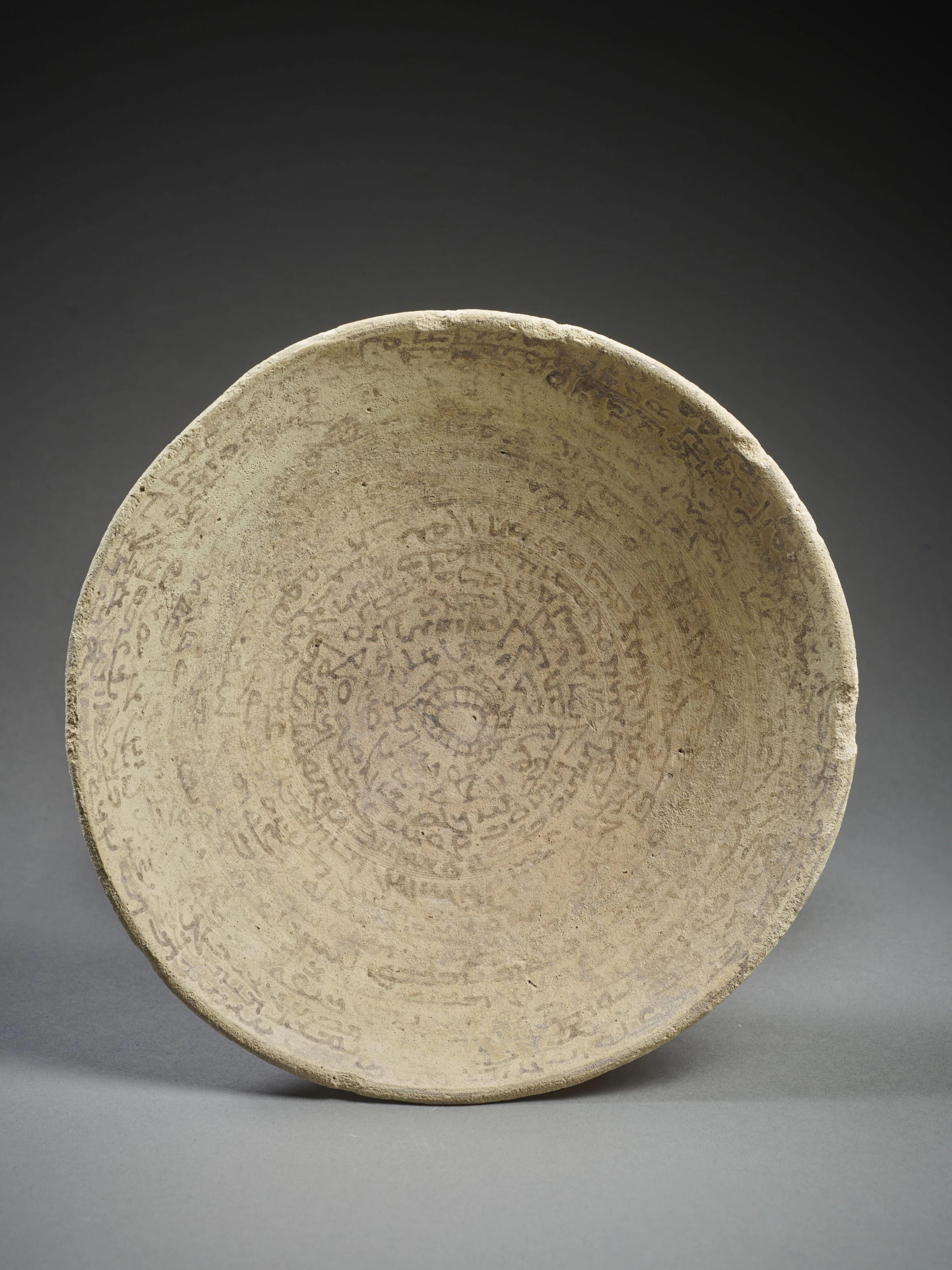 COUPE MAGIQUE MANDÉENNE D'AMKUR ET DE SON FILS Art mésopotamien