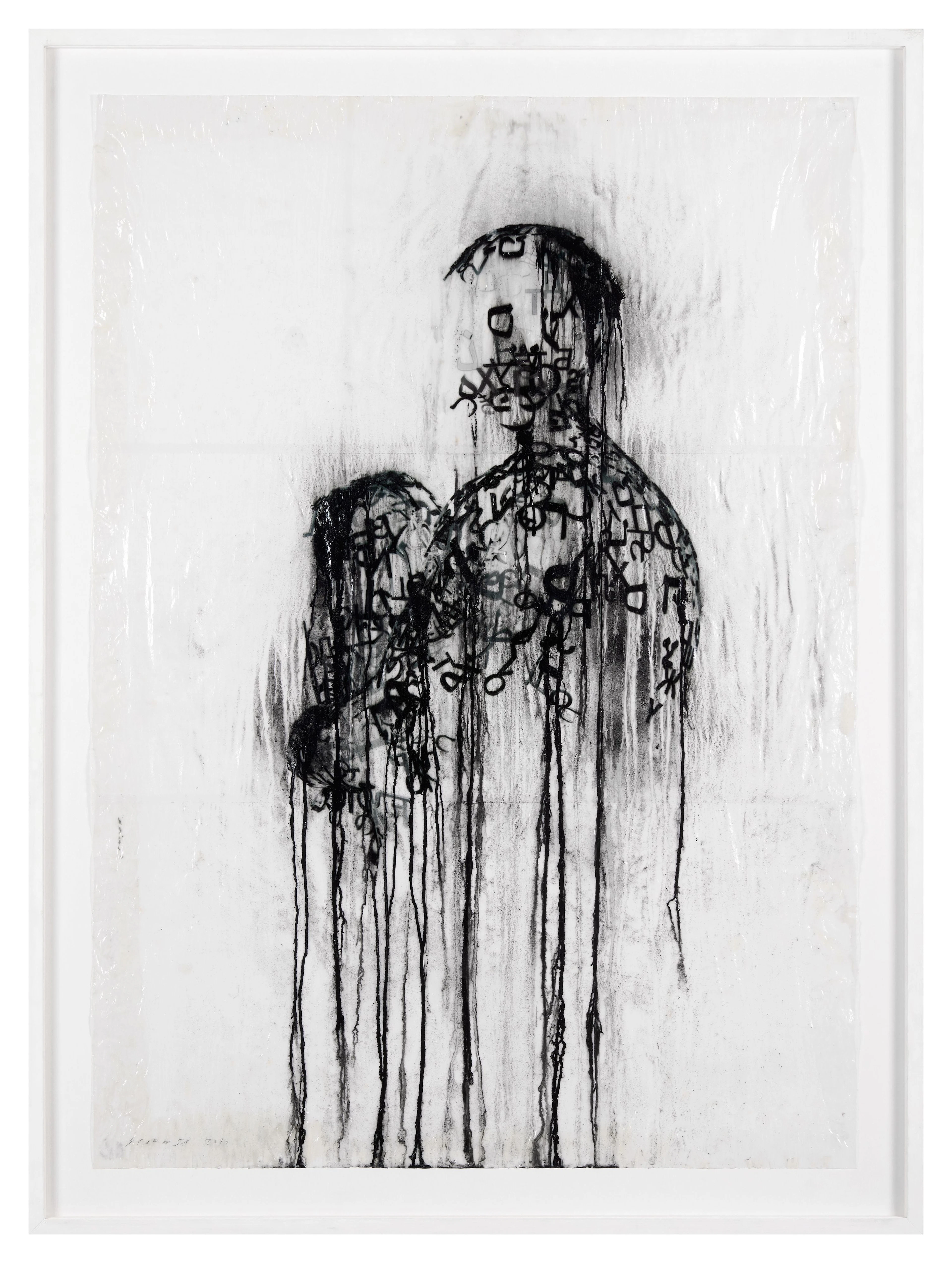 Jaume PLENSA (Espagnol - Né en 1955) Shadow (study) XVII...