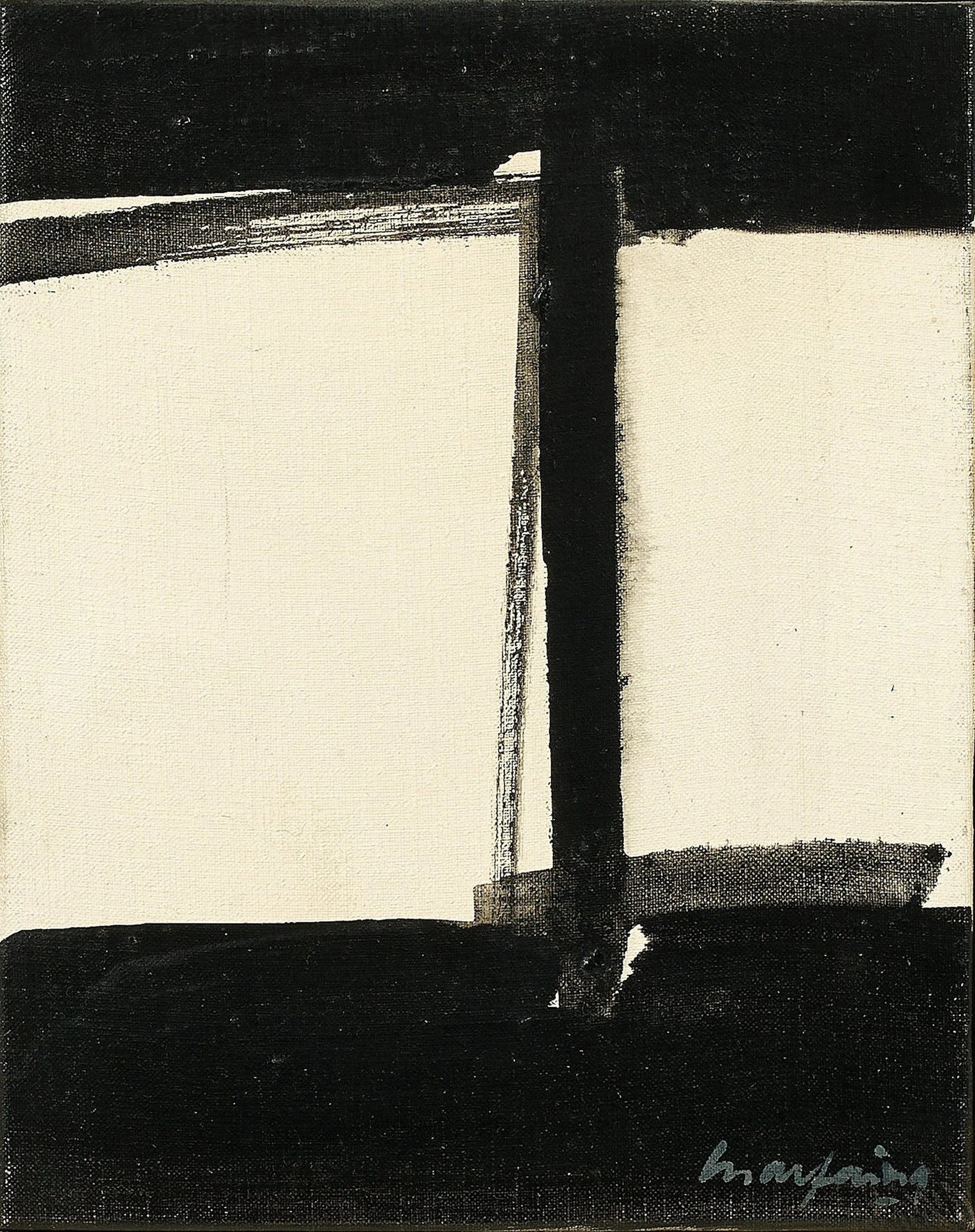 André MARFAING (1925 - 1987) Sans titre - 1977 Acrylique sur toile