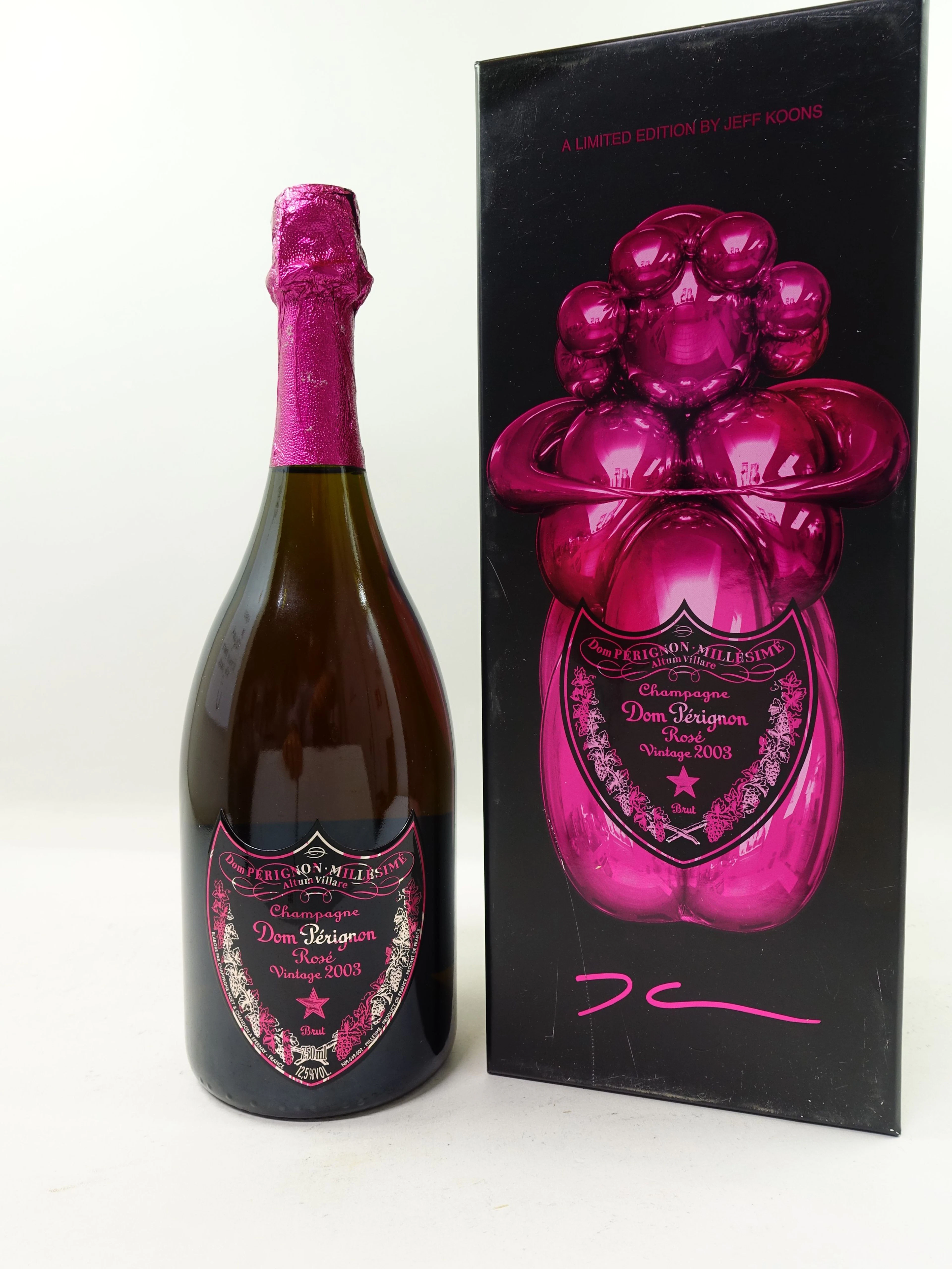 1 bouteille CHAMPAGNE DOM PERIGNON 2003 Rosé
